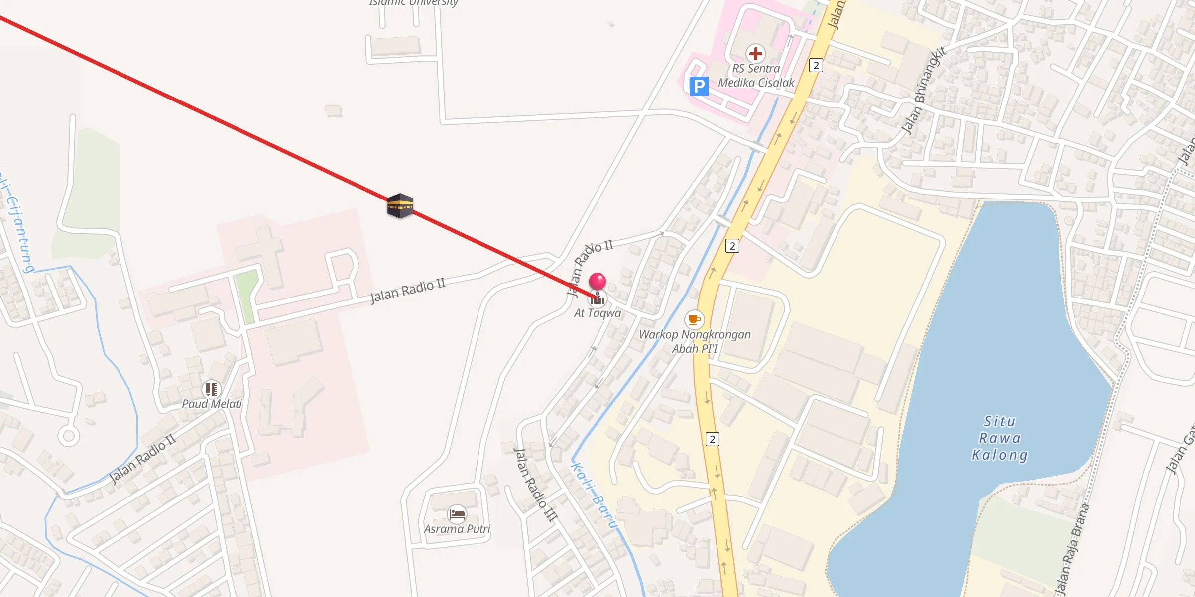 Carte de localisation : At Taqwa