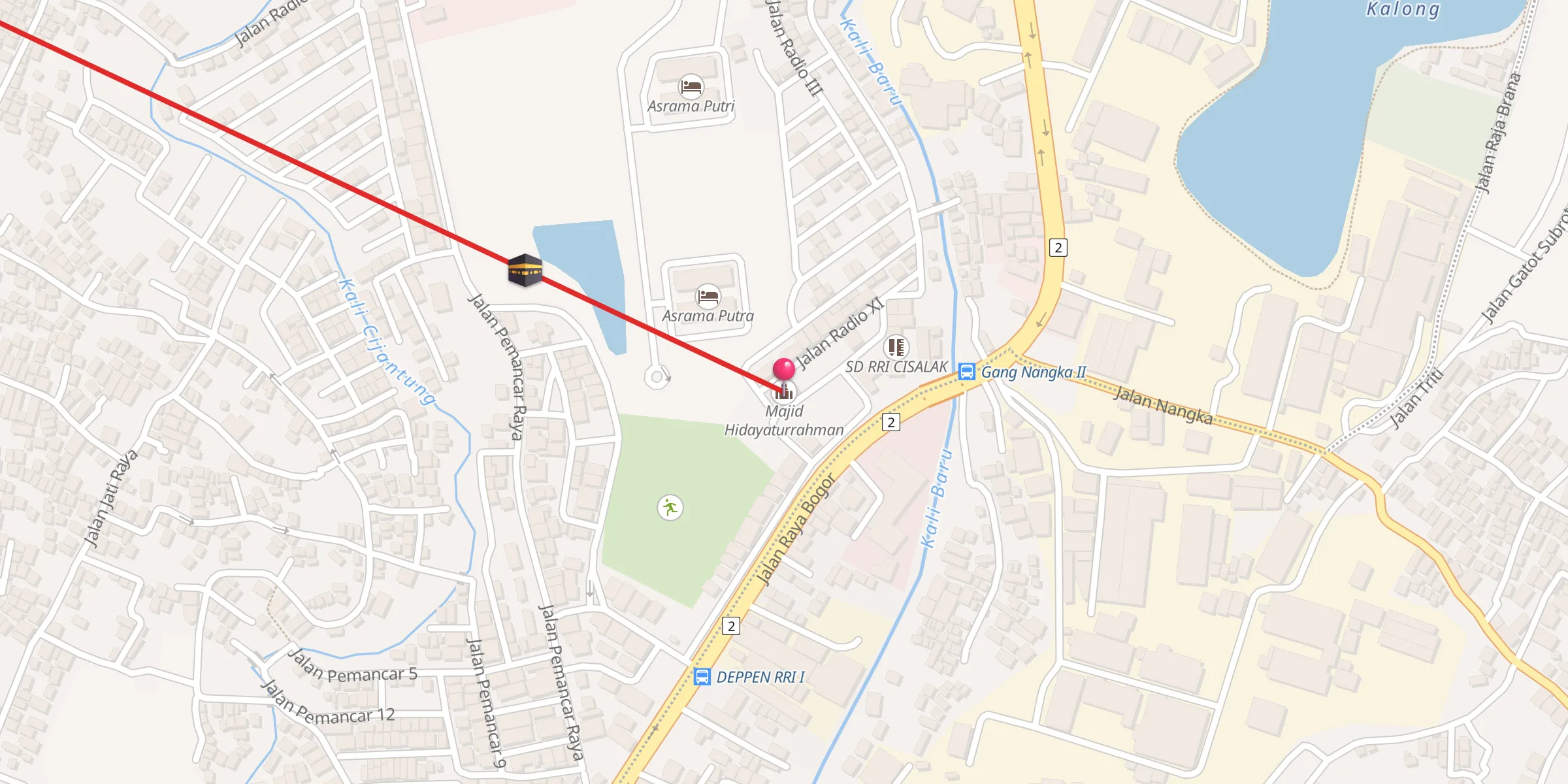 Carte de localisation : Majid Hidayaturrahman