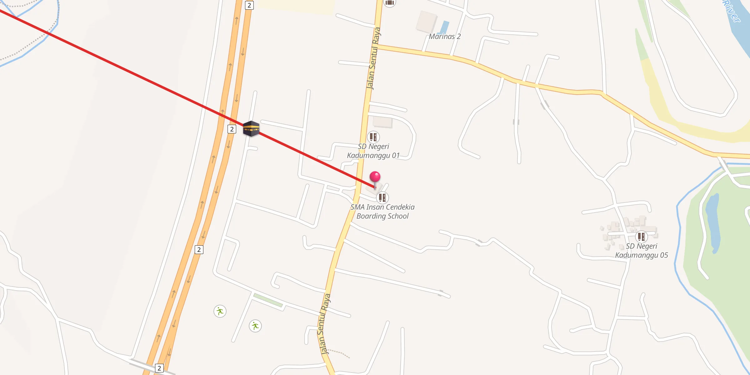 Carte de localisation : Masjid Agung Walisongo