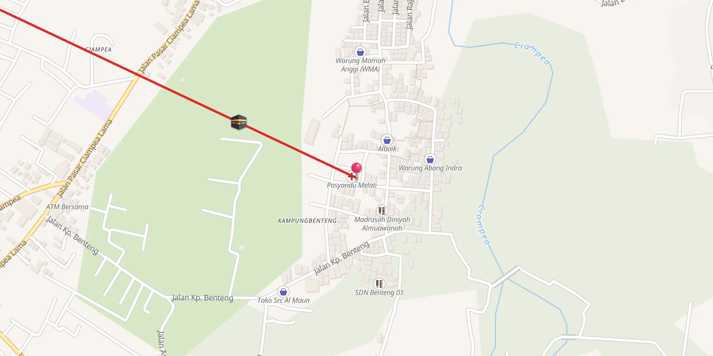 Carte de localisation : Majlis Talim Manbaurrahman