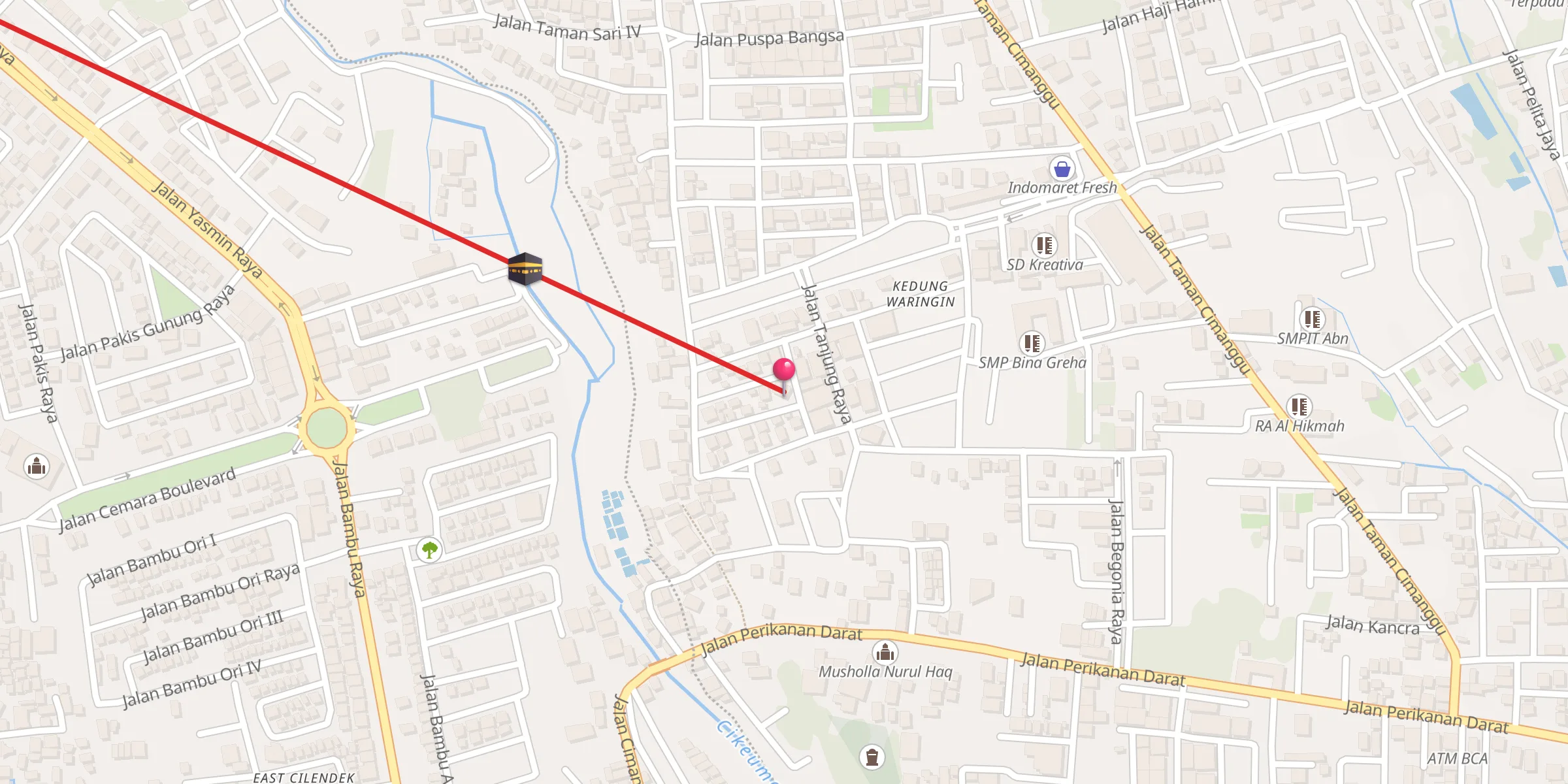 Carte de localisation : Darussalam