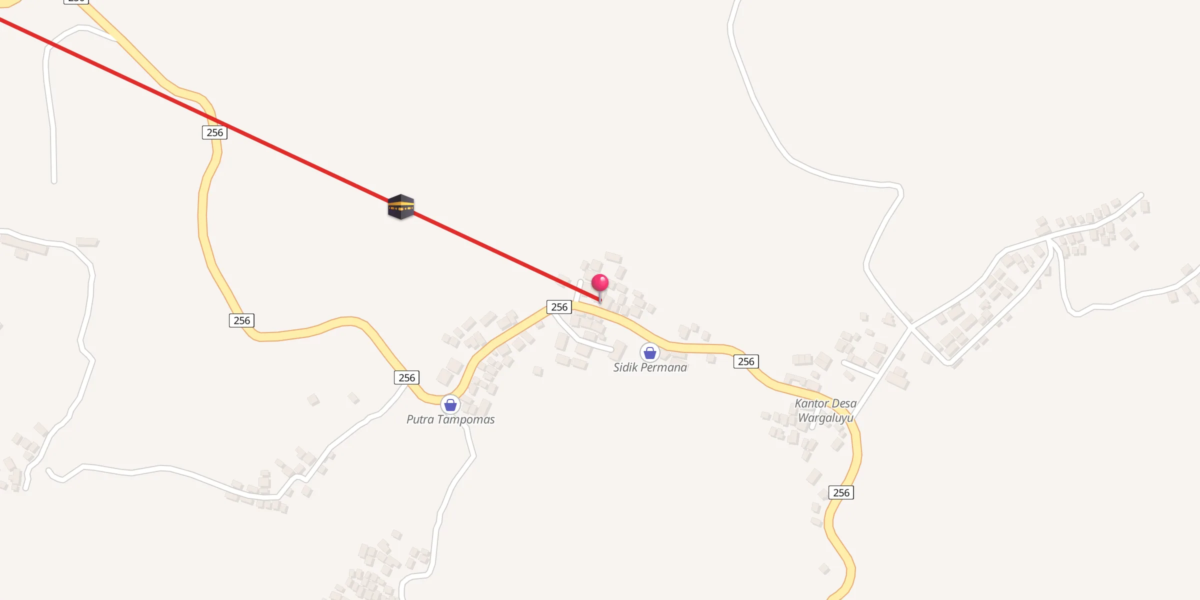 Carte de localisation : Al Barokah
