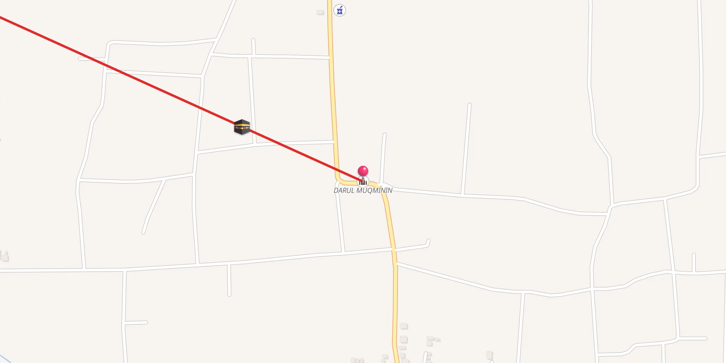 Carte de localisation : DARUL MUQMININ