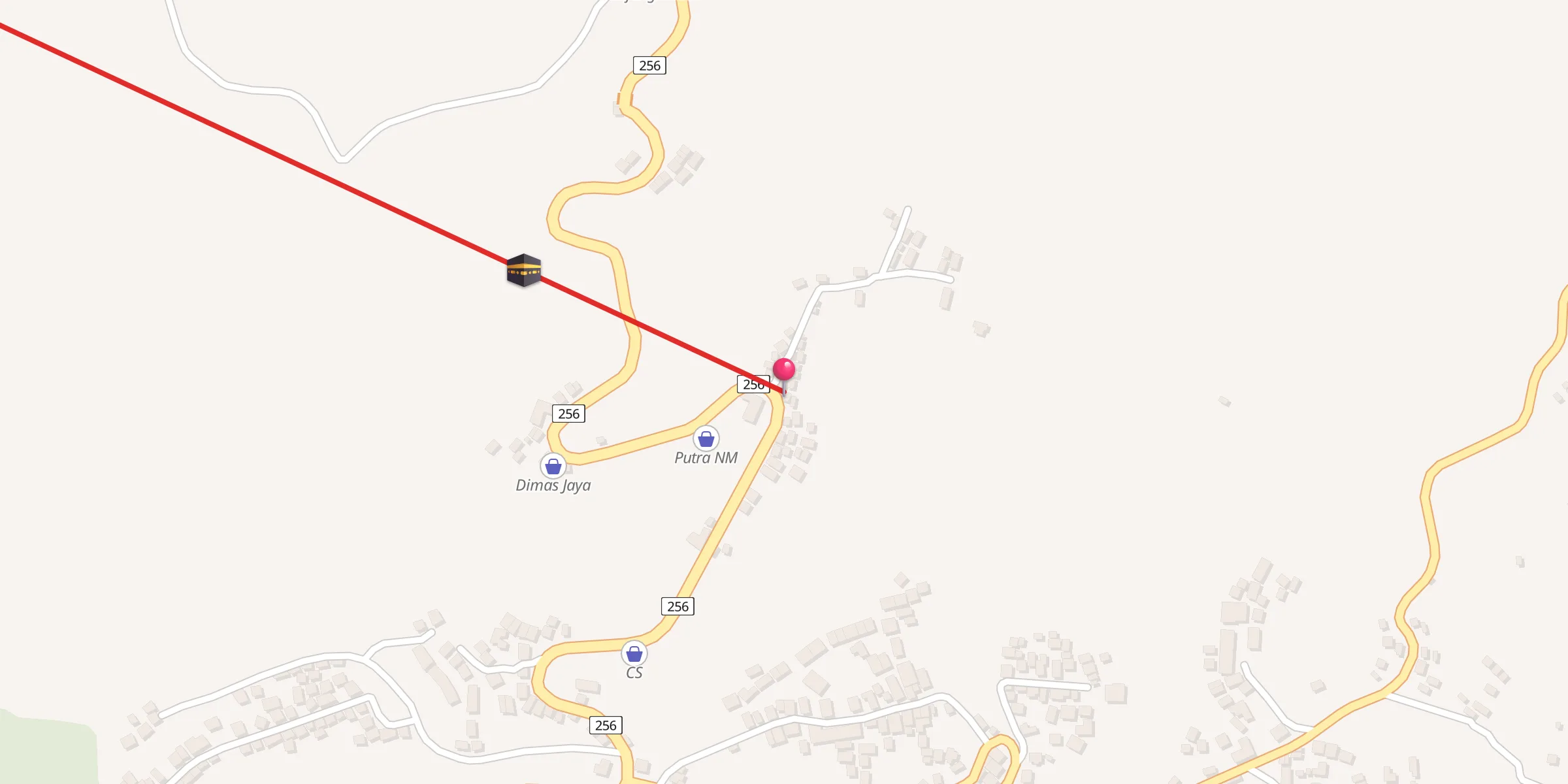 Carte de localisation : At Taubah