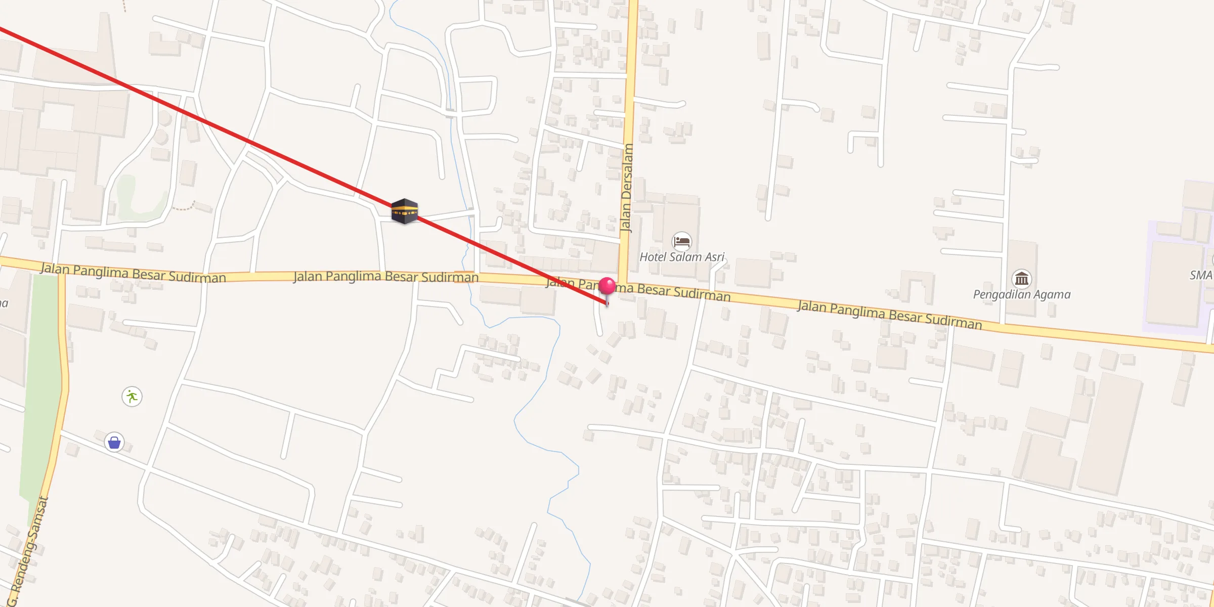 Carte de localisation : Mesjid Daruut Taqwa