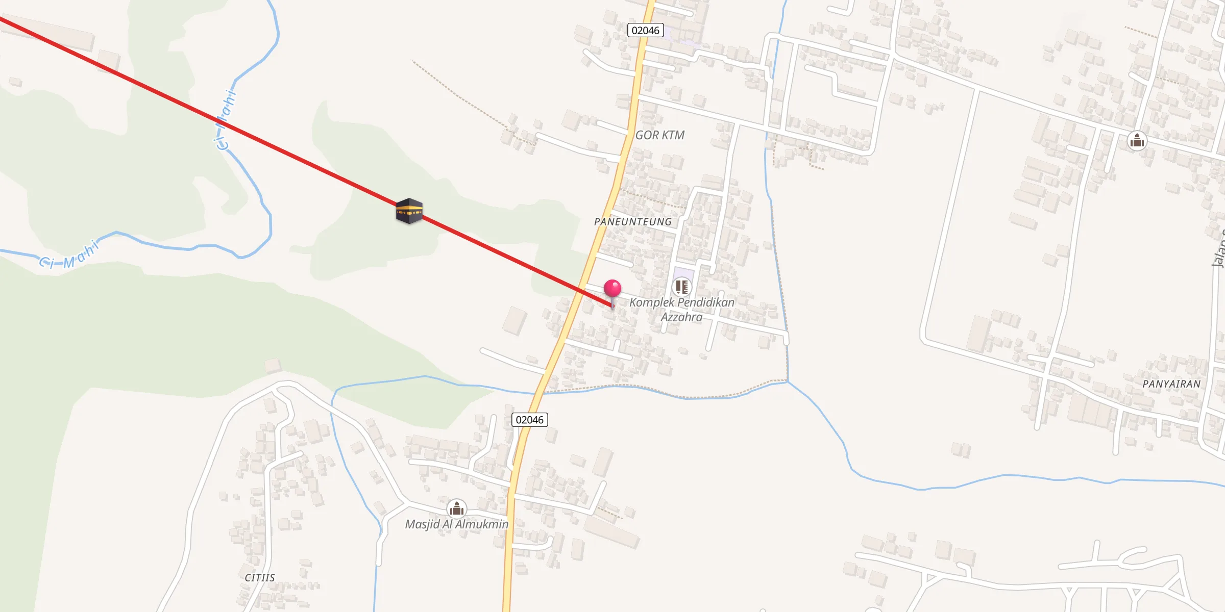 Carte de localisation : Masjid Al Barokah