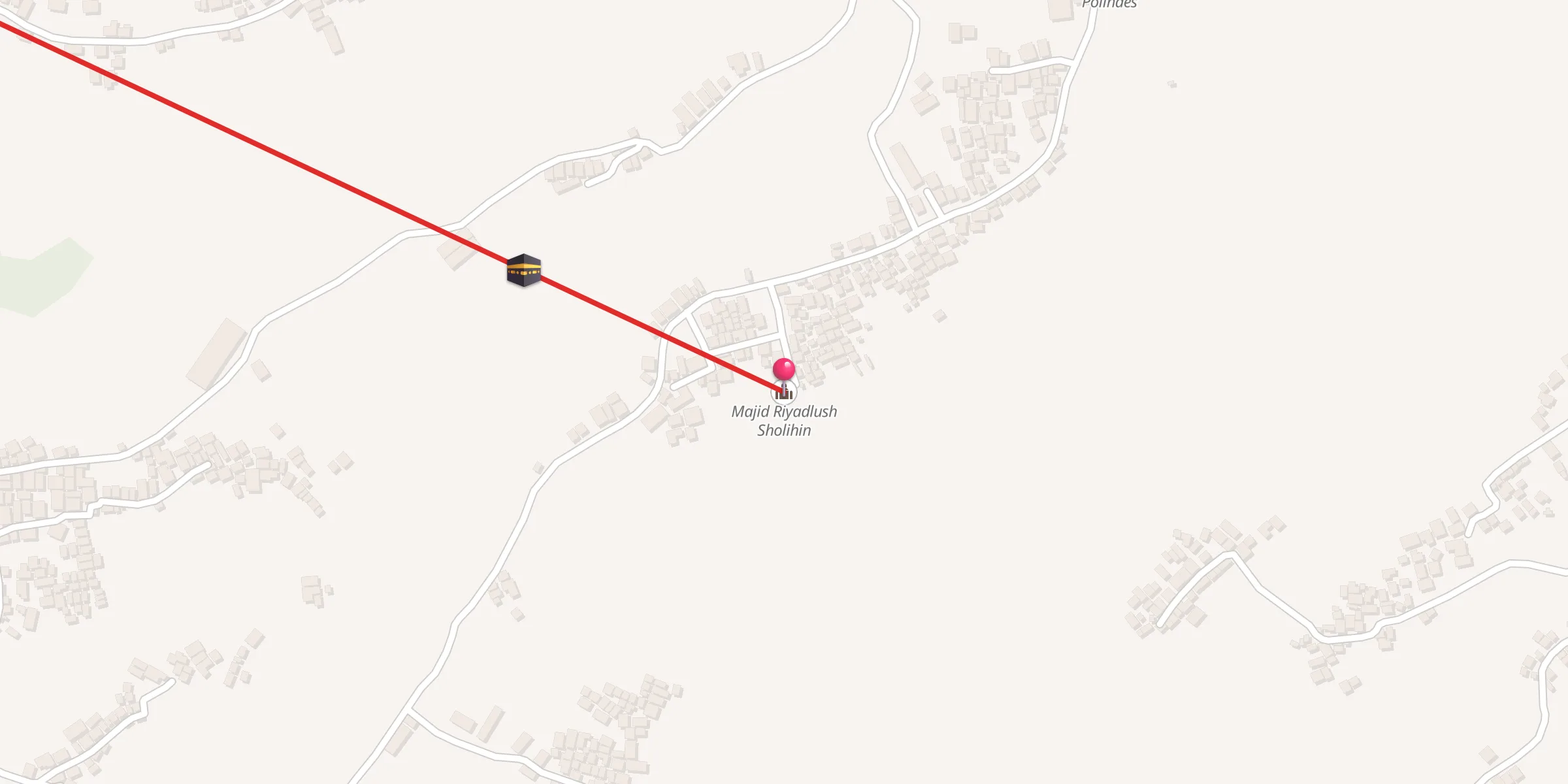 Carte de localisation : Majid Riyadlush Sholihin