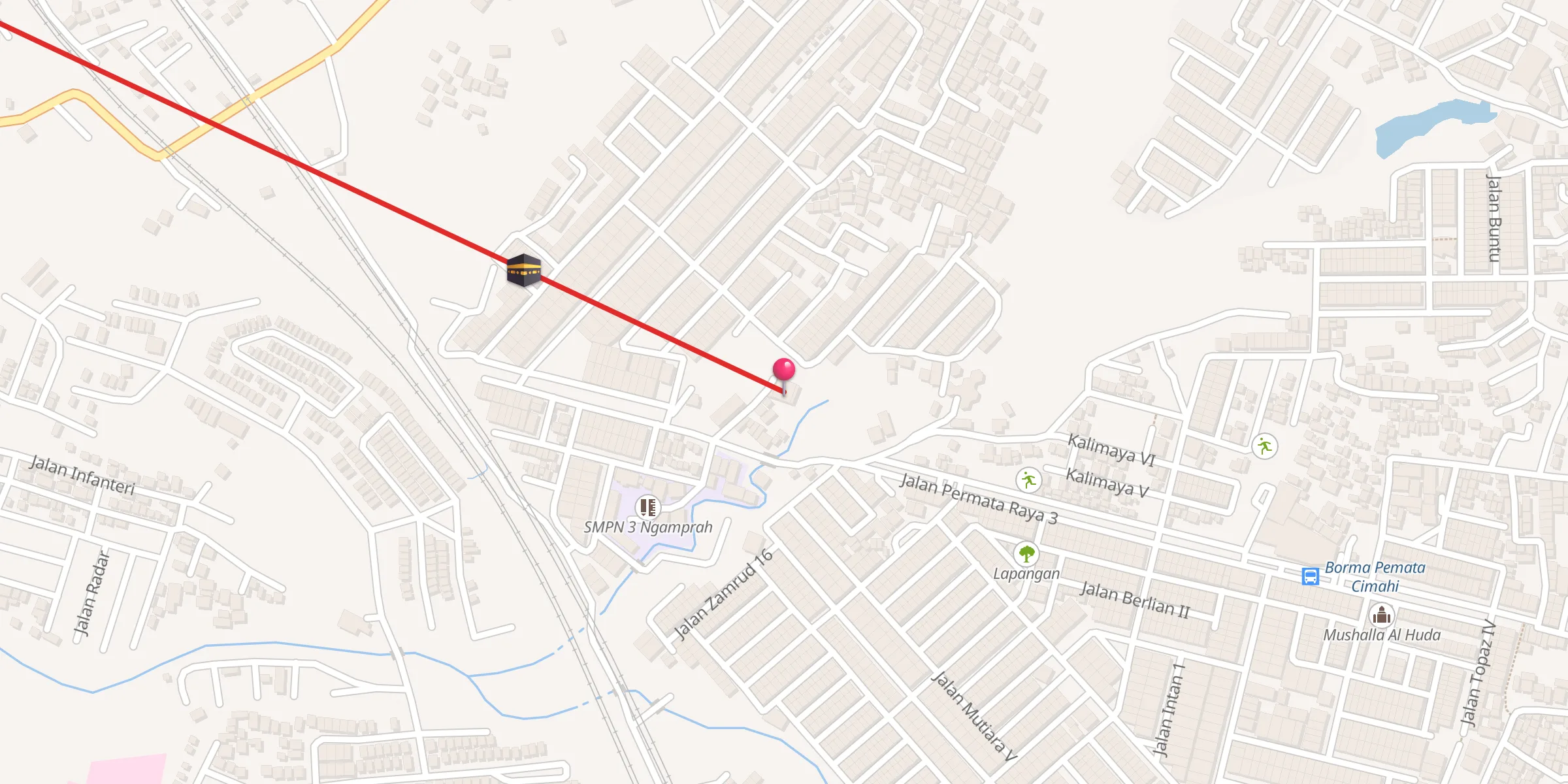 Carte de localisation : Darul Muhsinin