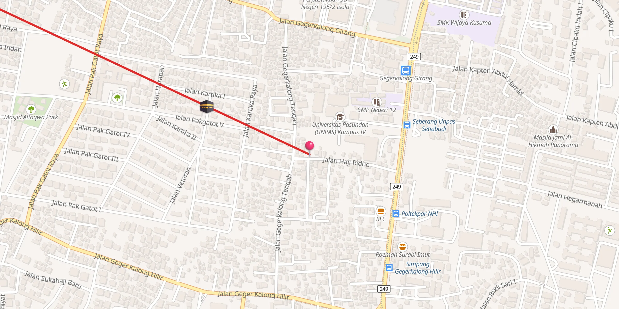 Carte de localisation : Baiturahman