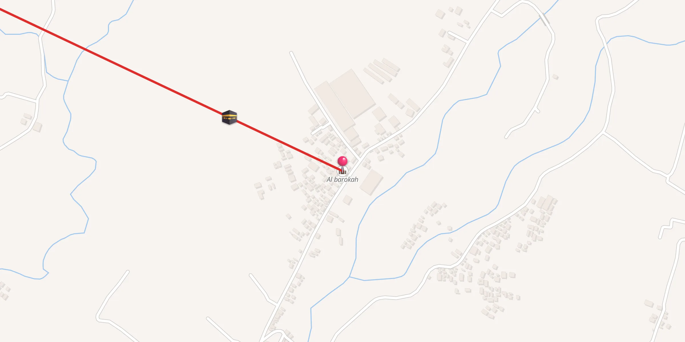 Carte de localisation : Al barokah