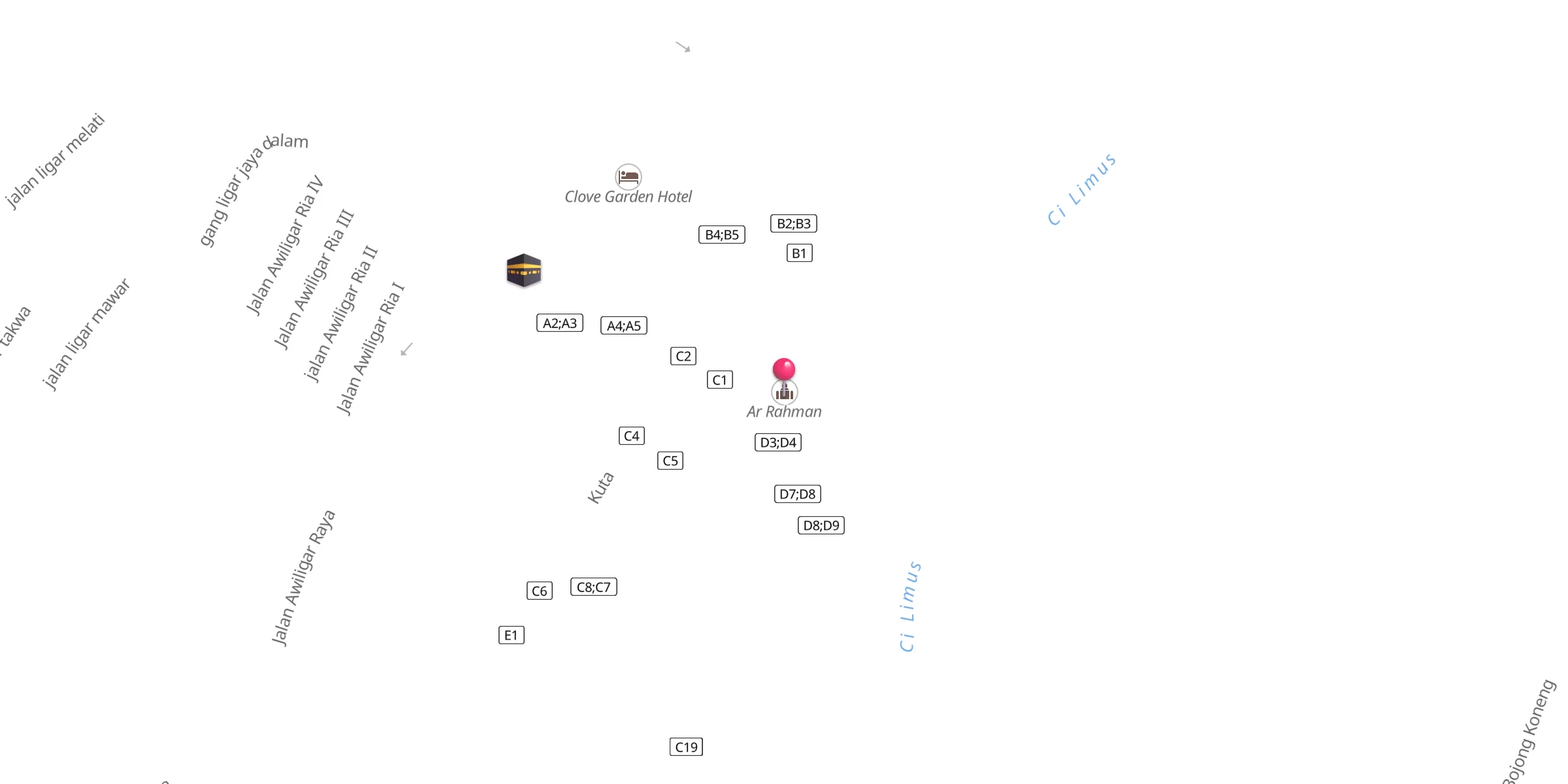 Carte de localisation : Ar Rahman