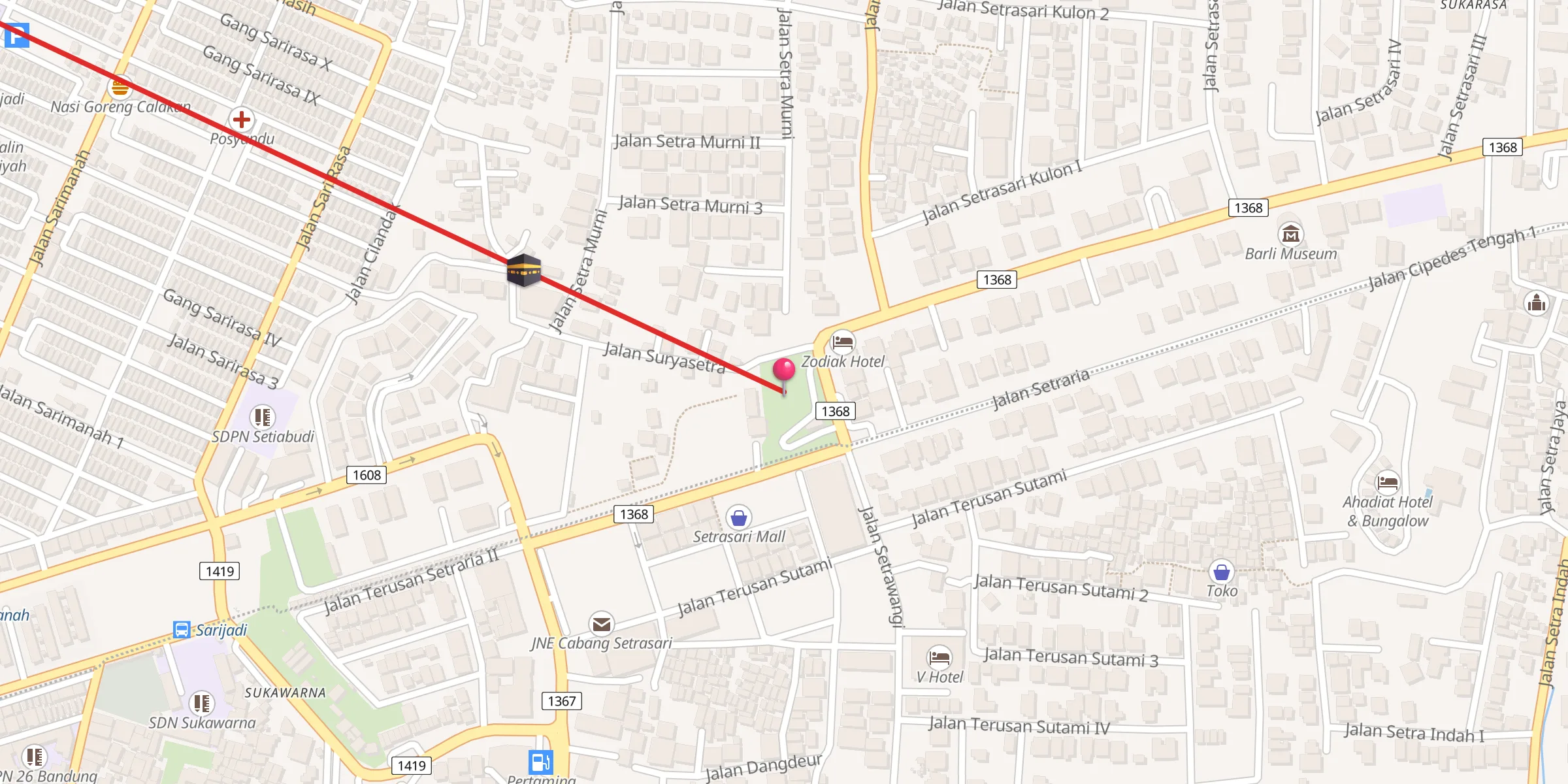 Carte de localisation : Al Murabbi