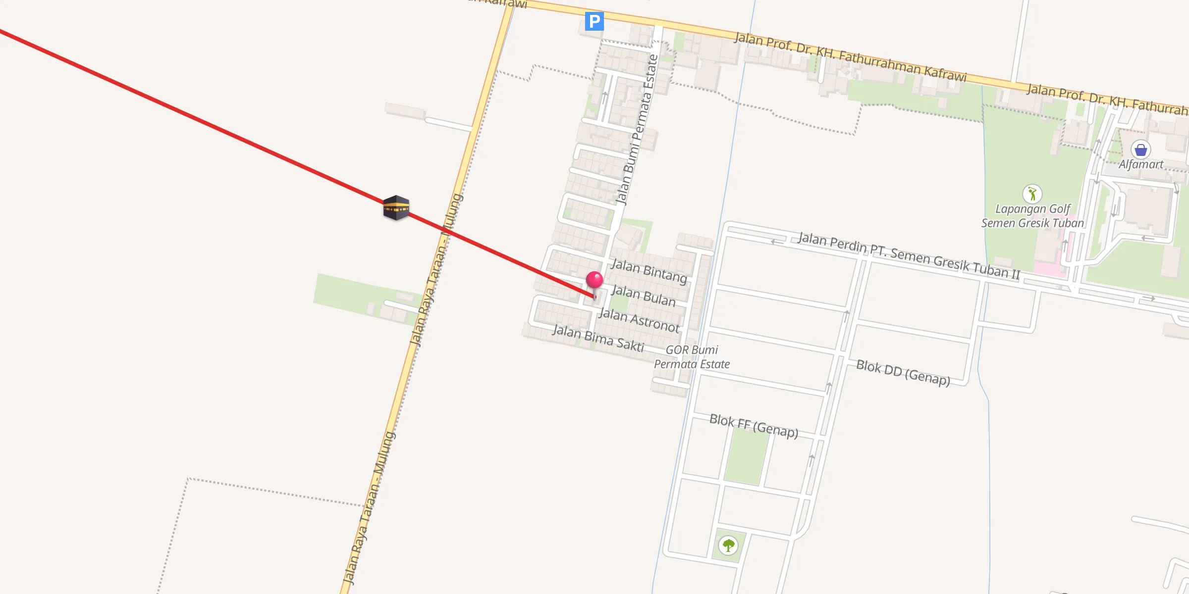 Carte de localisation : Masjid Al-Ishlah Perumahan Bumi Permata Estate