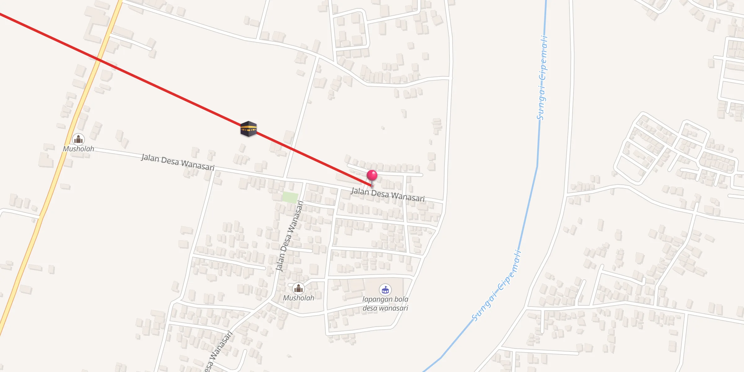 Carte de localisation : Musholah