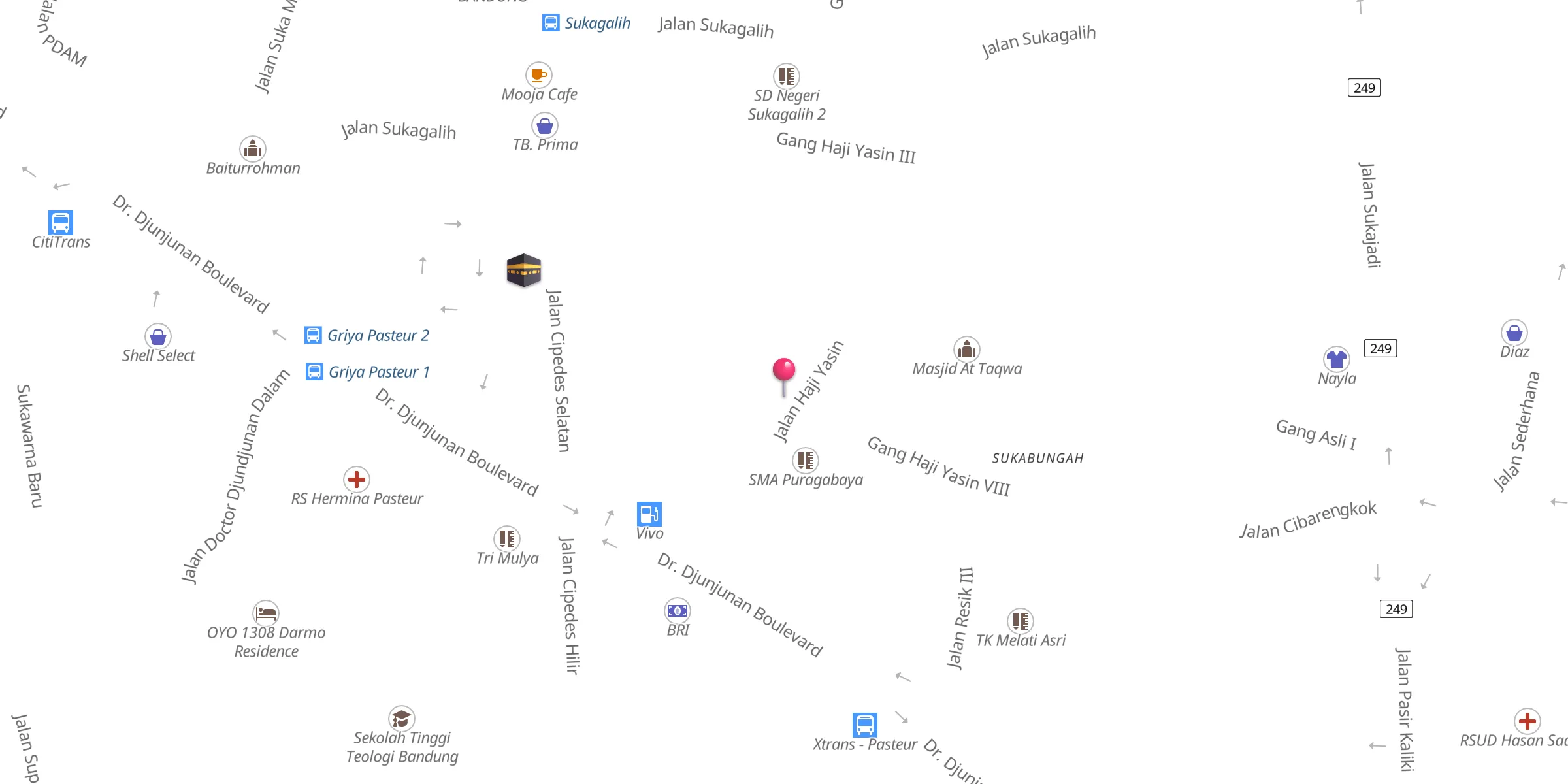 Carte de localisation : Al Hidayah