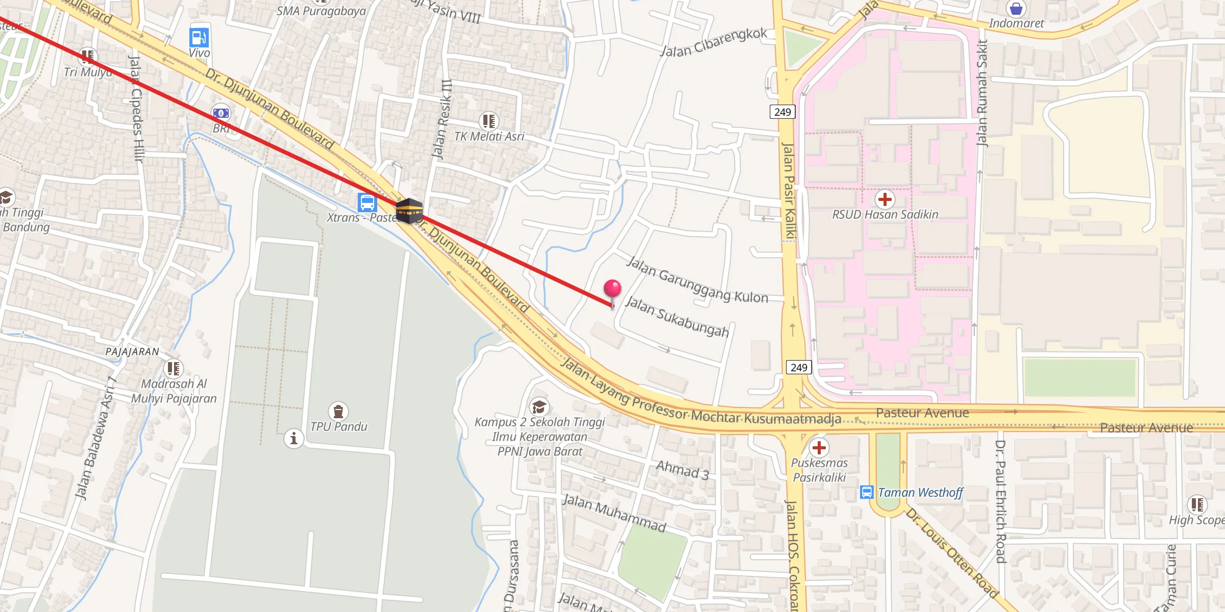 Carte de localisation : Al-Barkah