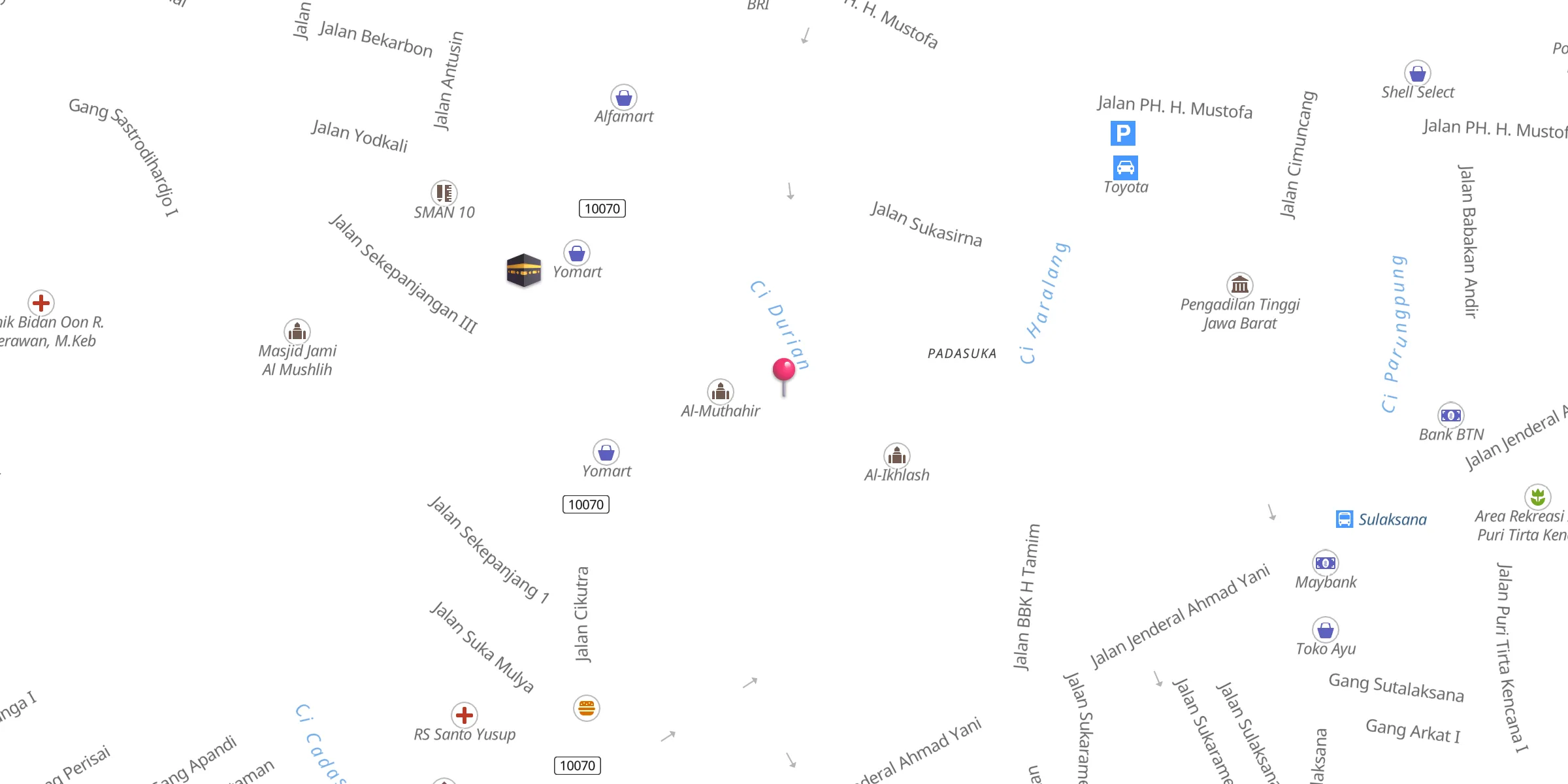 Carte de localisation : Ar-Rahmah