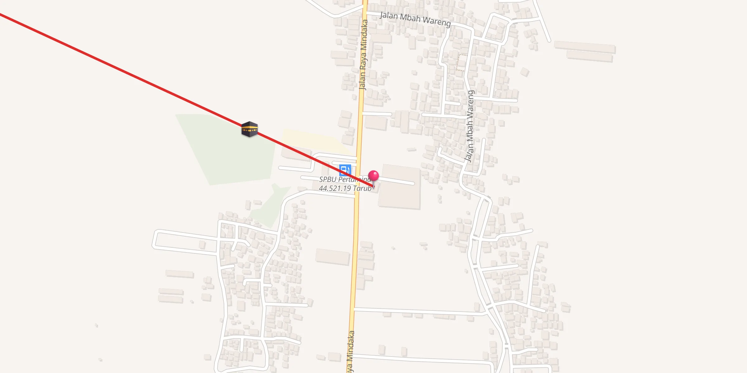 Carte de localisation : Masjid Nurul Fathon