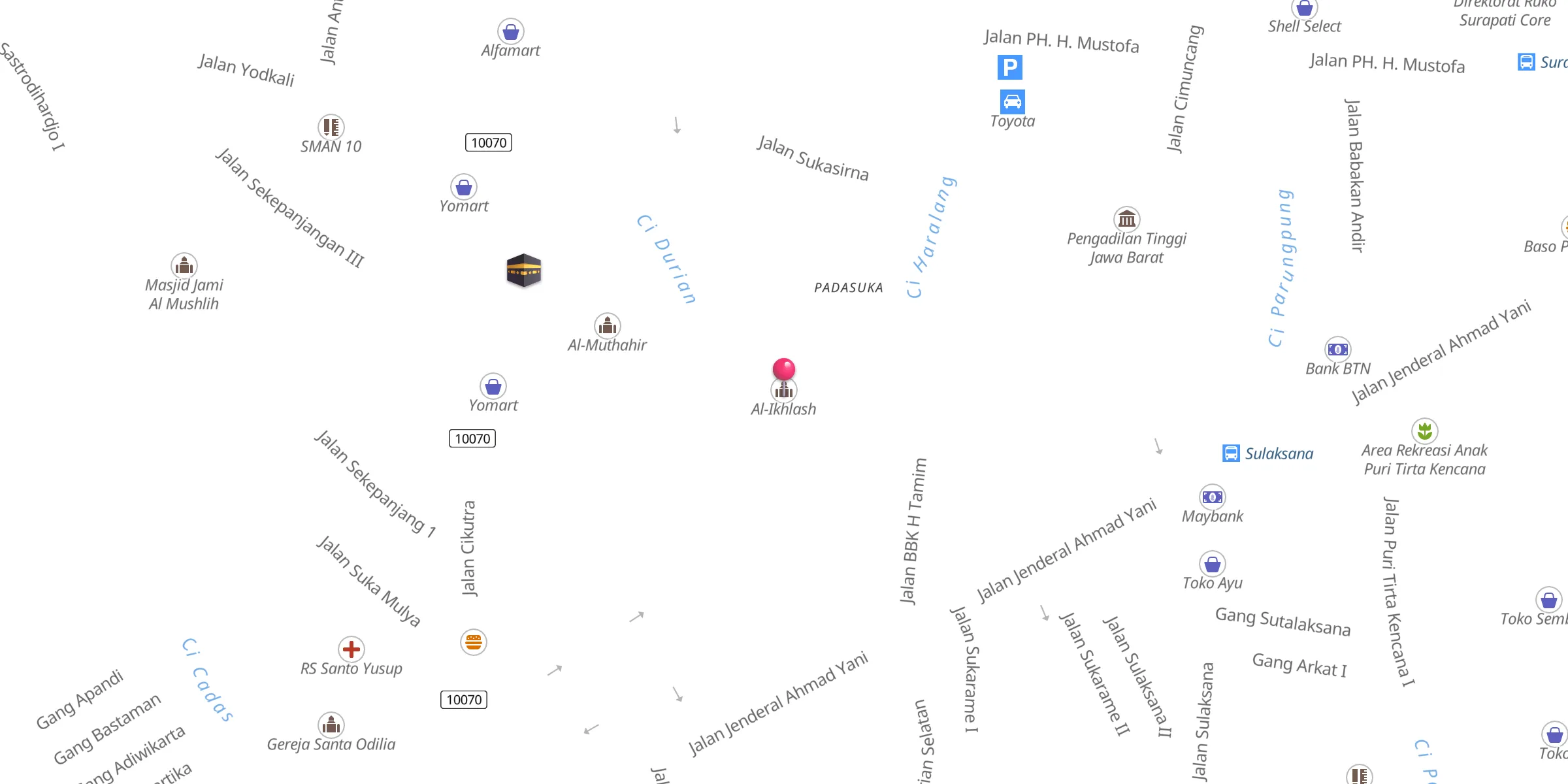 Carte de localisation : Al-Ikhlash