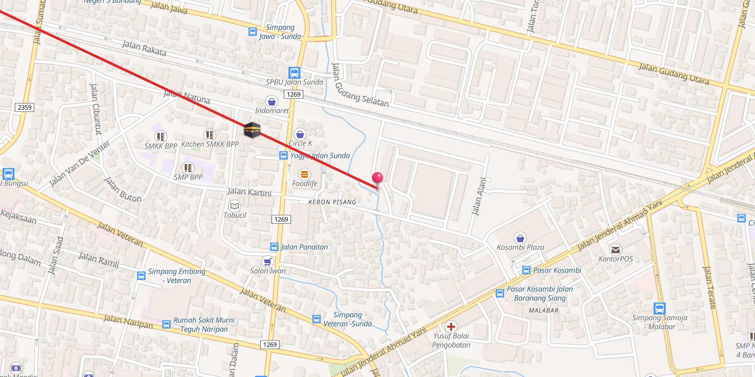 Carte de localisation : Al-Furqon