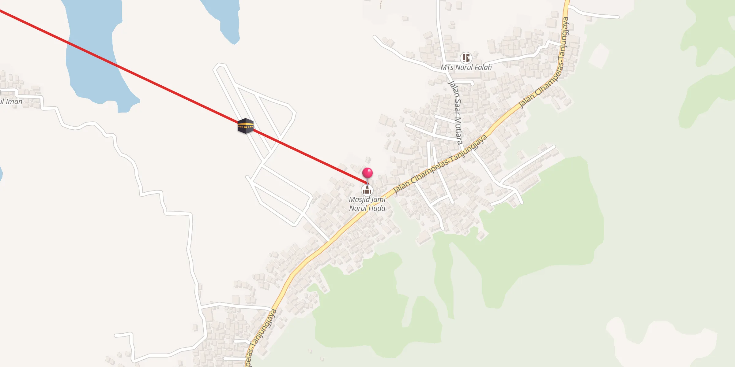 Carte de localisation : Masid Ar Rahman