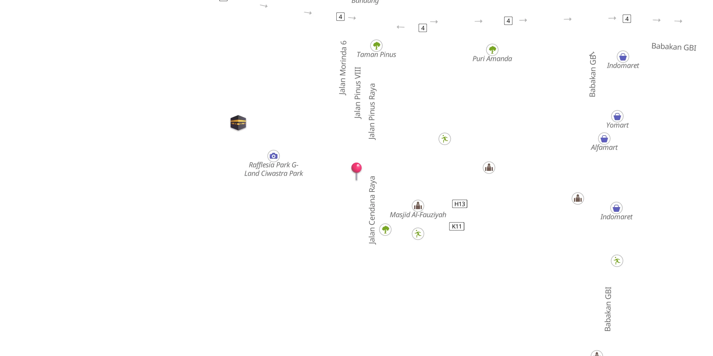 Carte de localisation : Al Muqiit