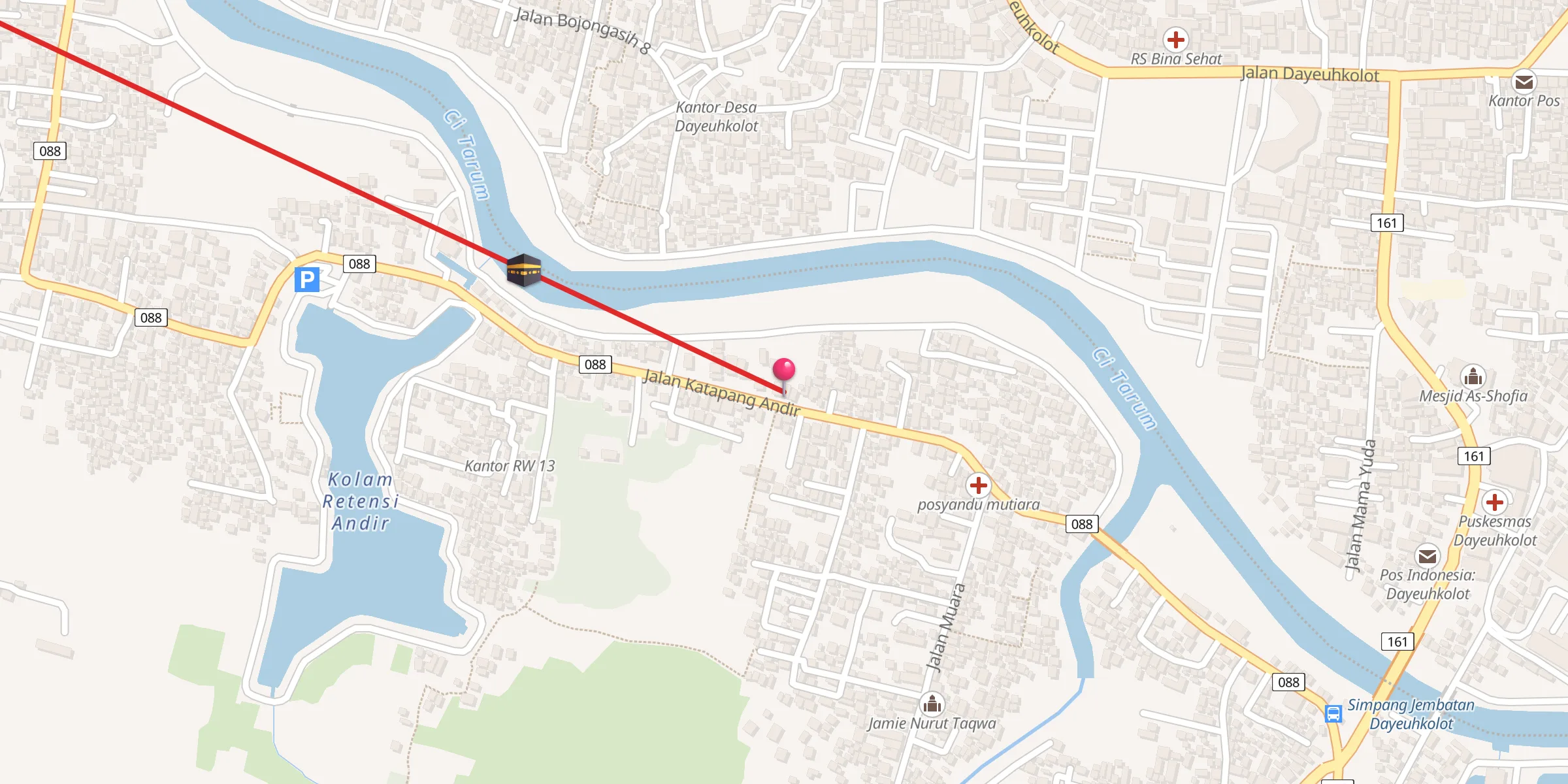 Carte de localisation : Al Hidayah