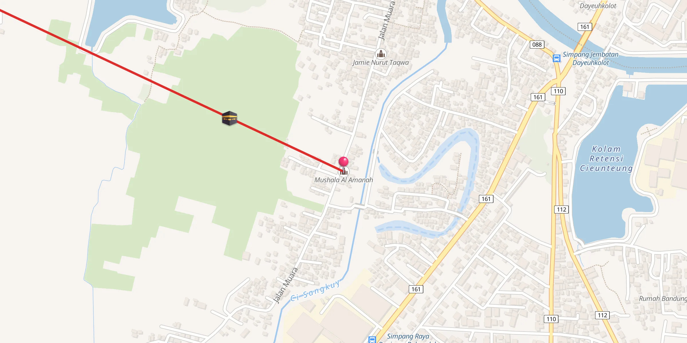Carte de localisation : Mushala Al Amanah