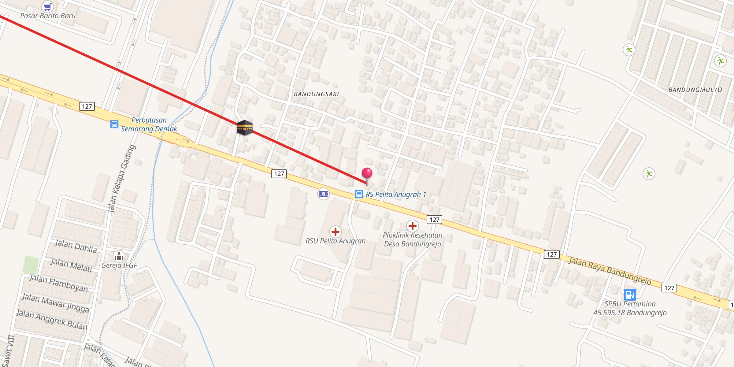 Carte de localisation : Bairunna'im