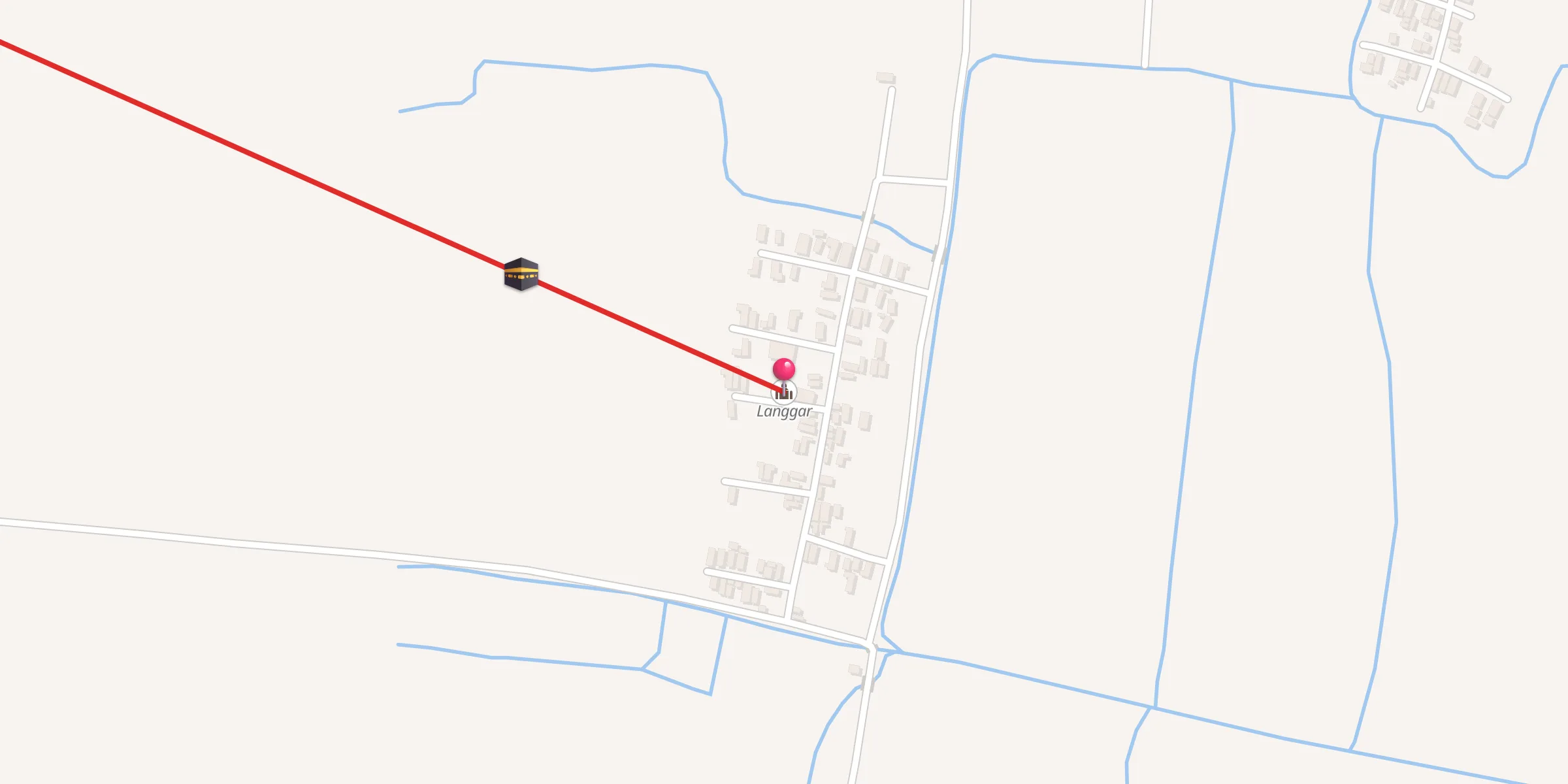Carte de localisation : Langgar