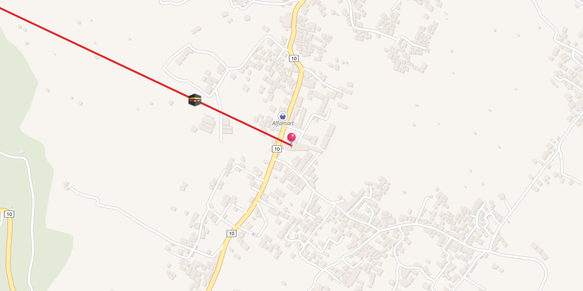 Carte de localisation : Masjid Daarur Rihlah