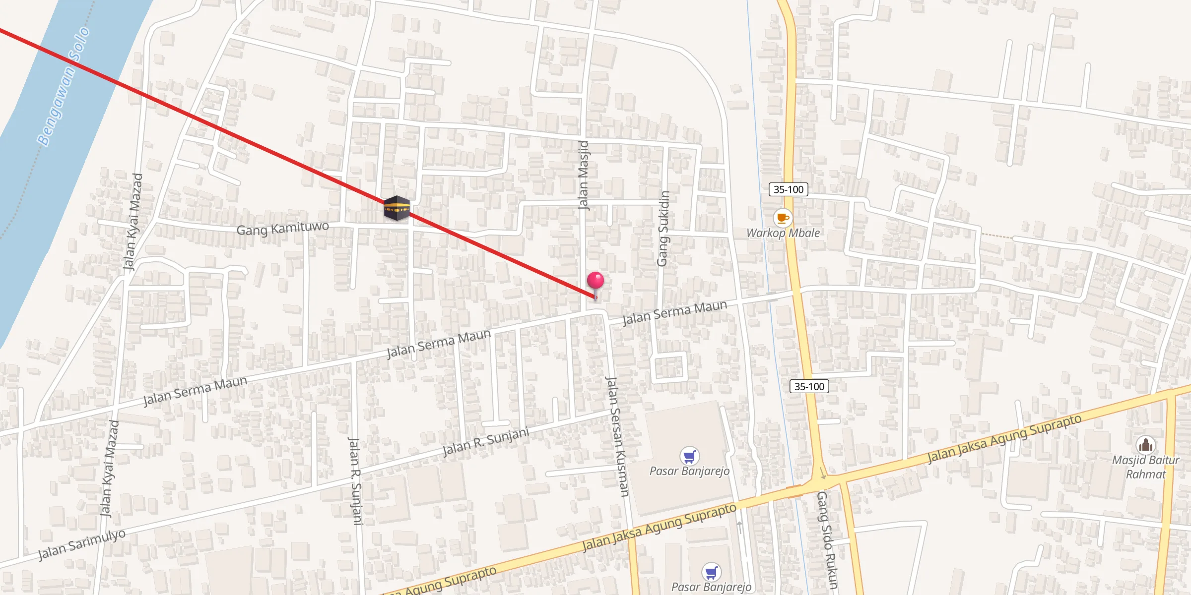 Carte de localisation : ASSALAM