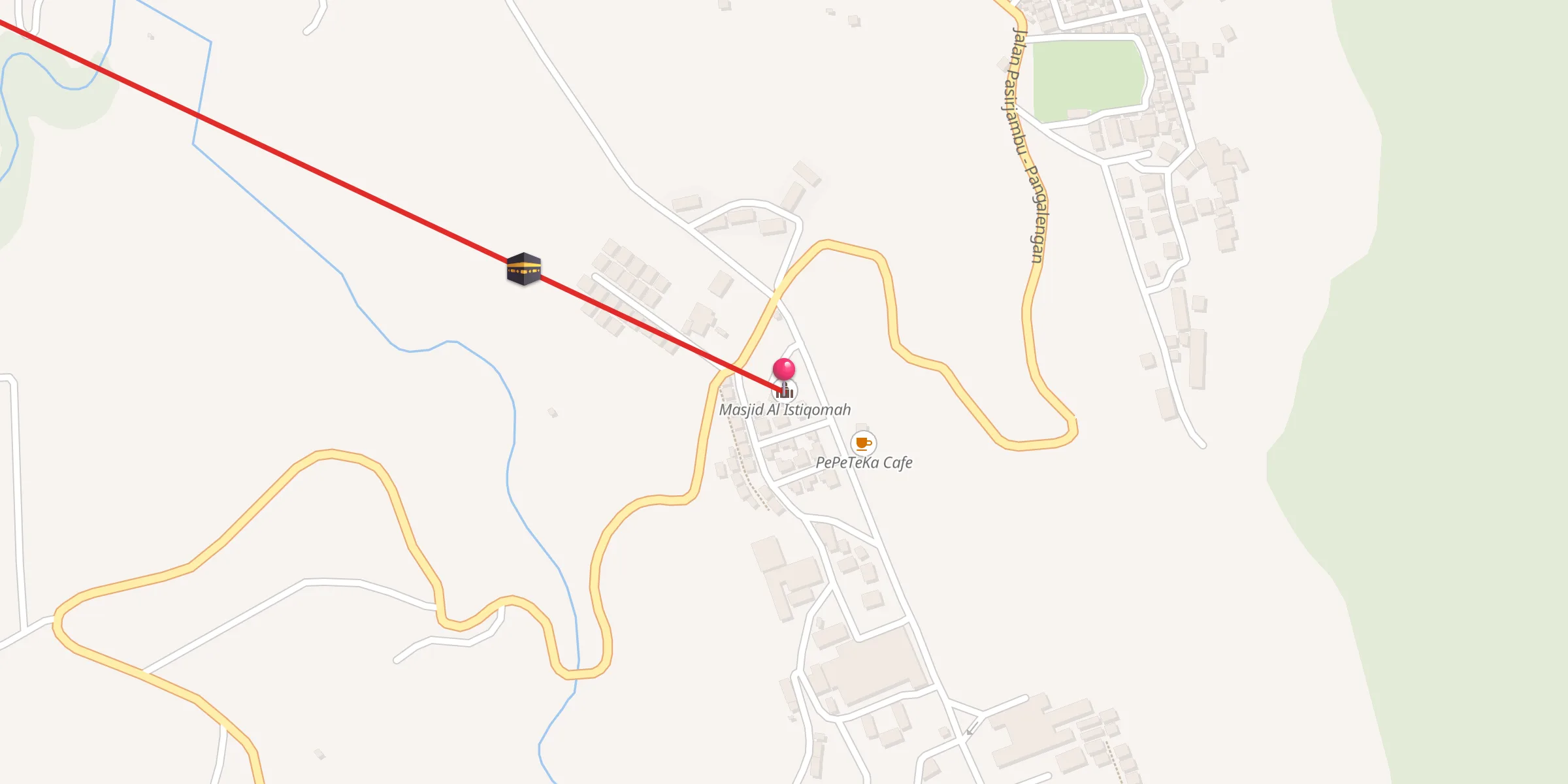 Carte de localisation : Masjid Al Istiqomah