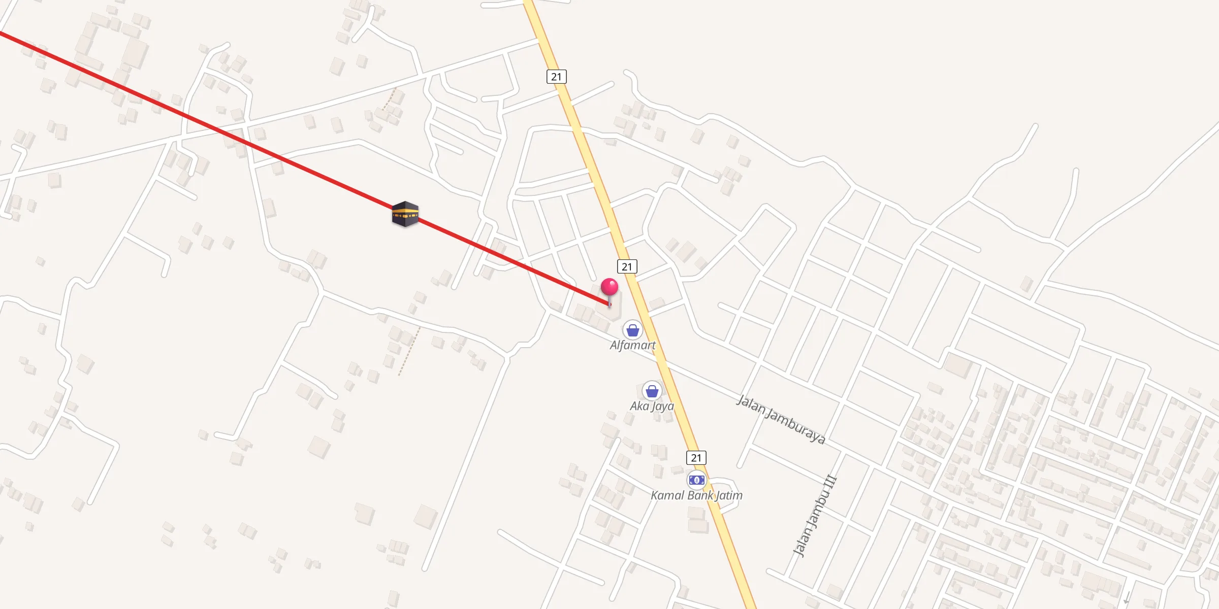 Carte de localisation : Al-Ihsan