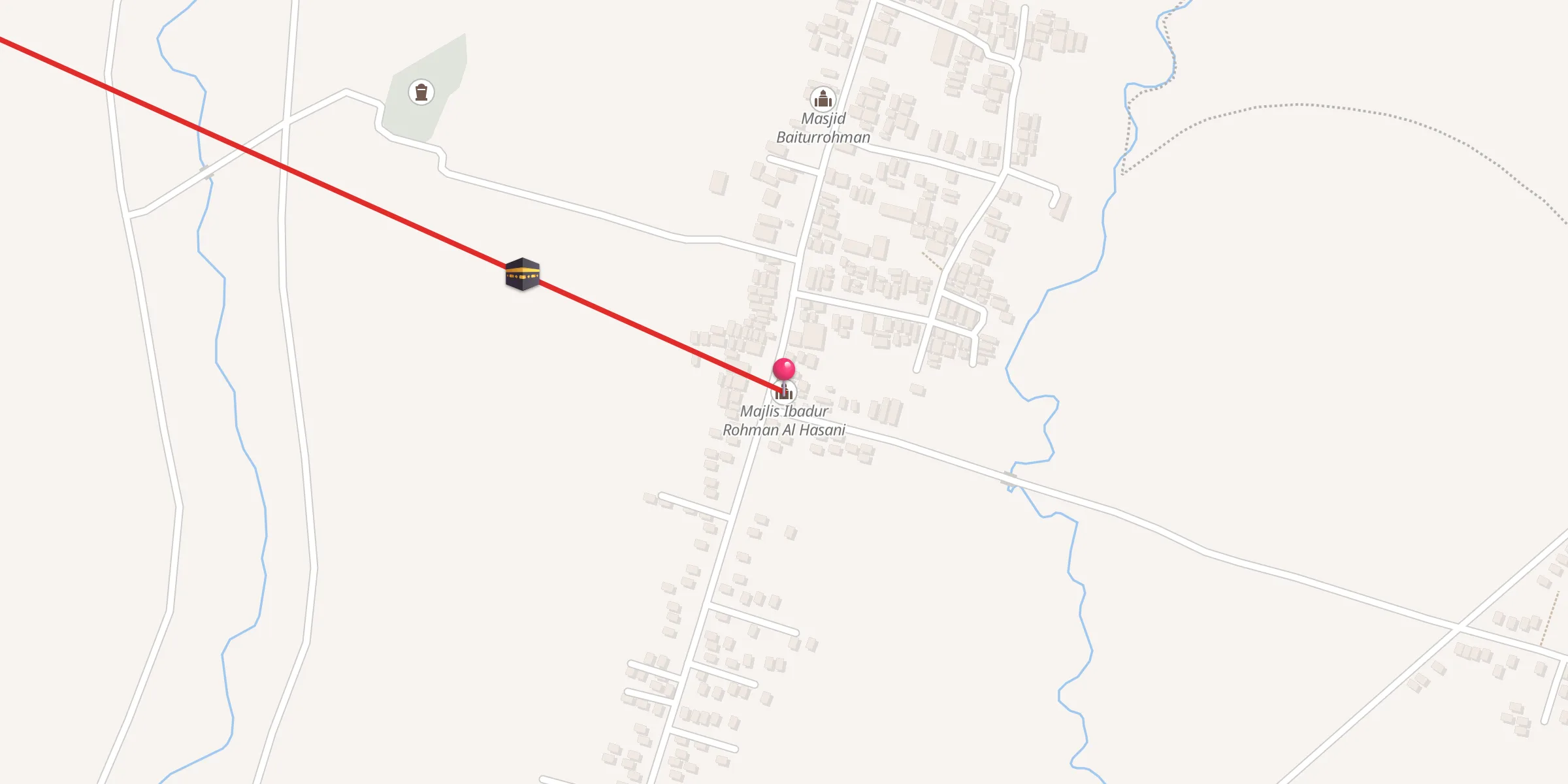Carte de localisation : Majlis Ibadur Rohman Al Hasani