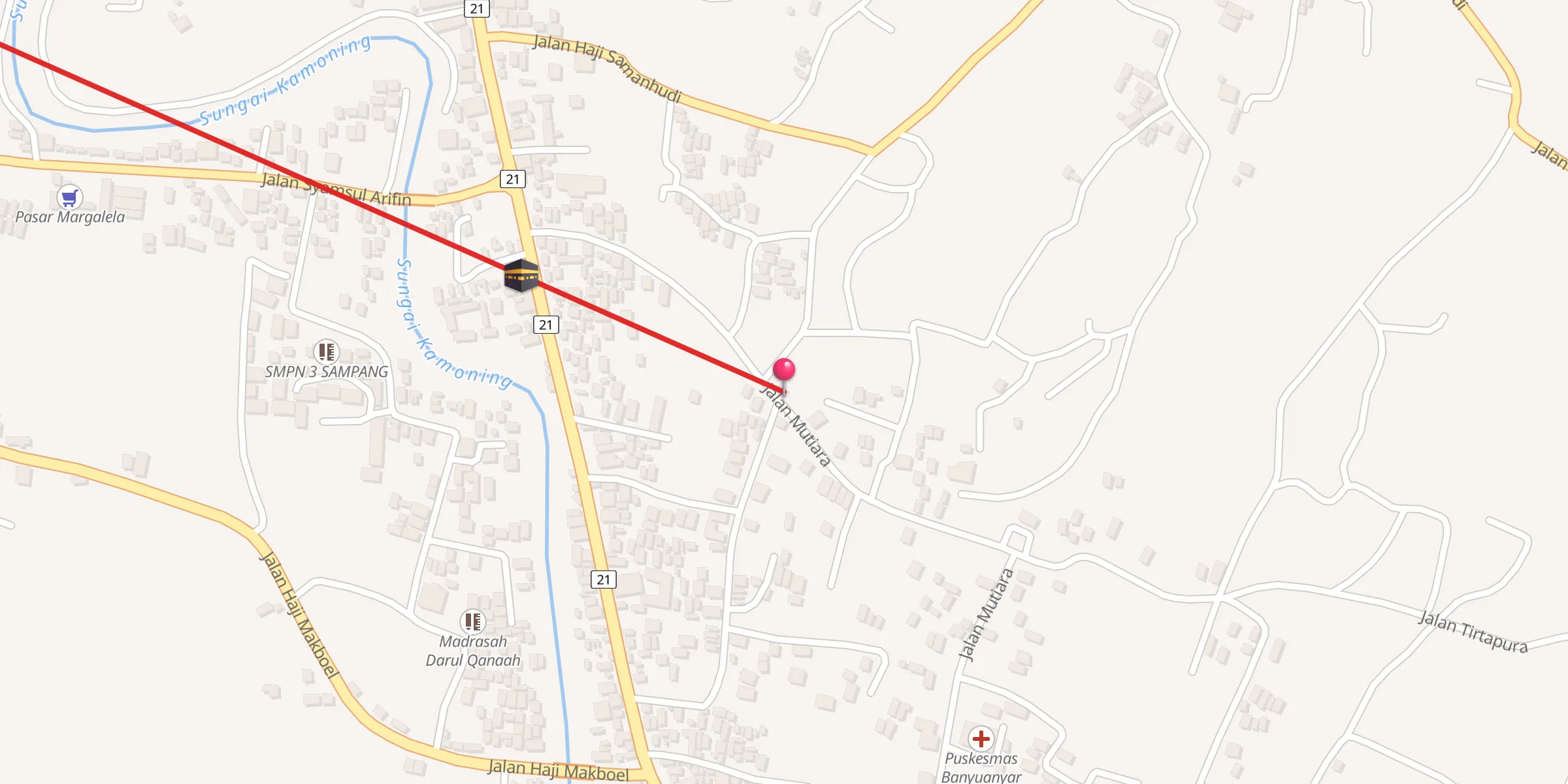 Carte de localisation : MUSHOLLA AN-NUKMAT