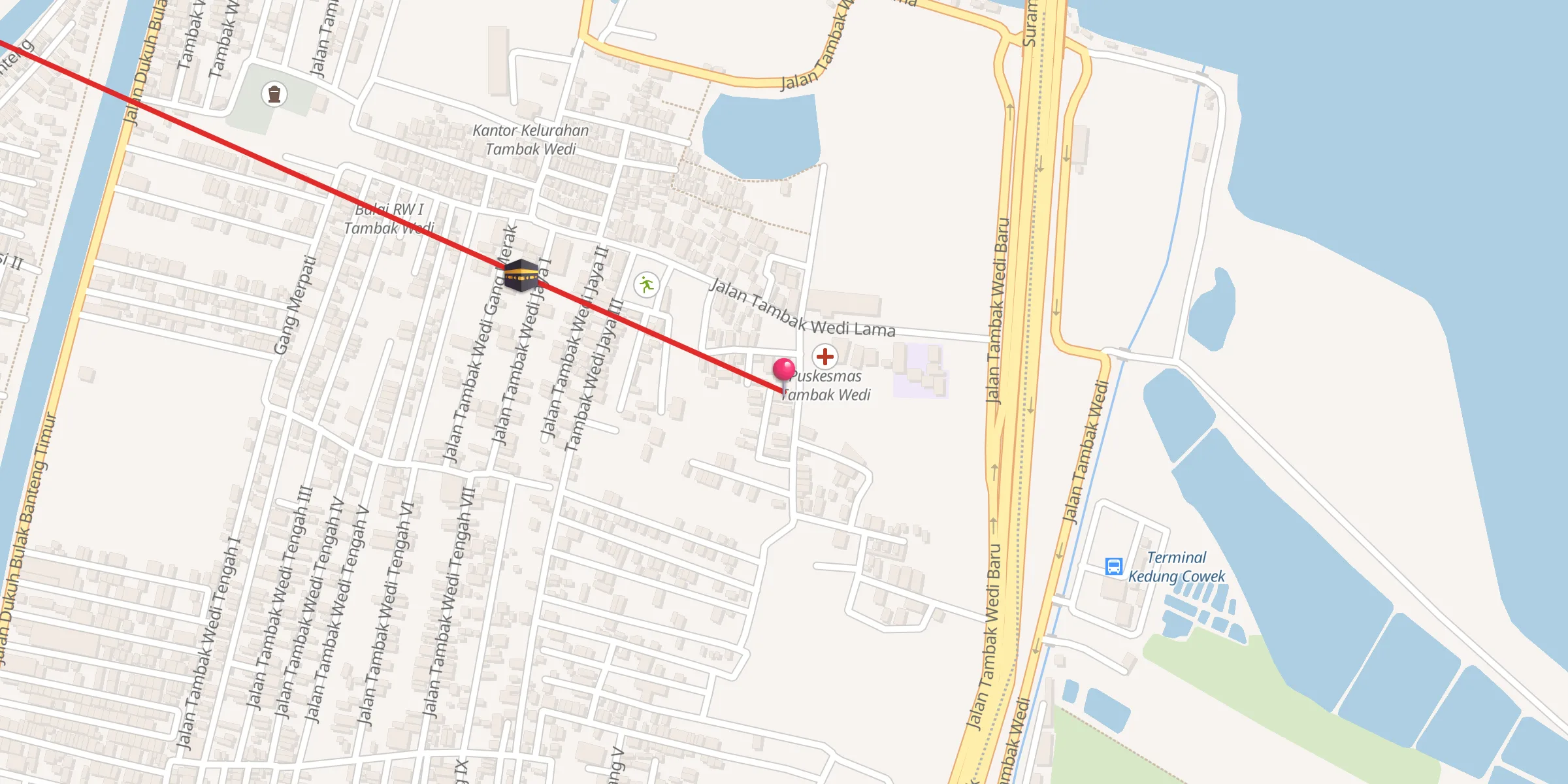 Carte de localisation : Masjid Nurul Huda