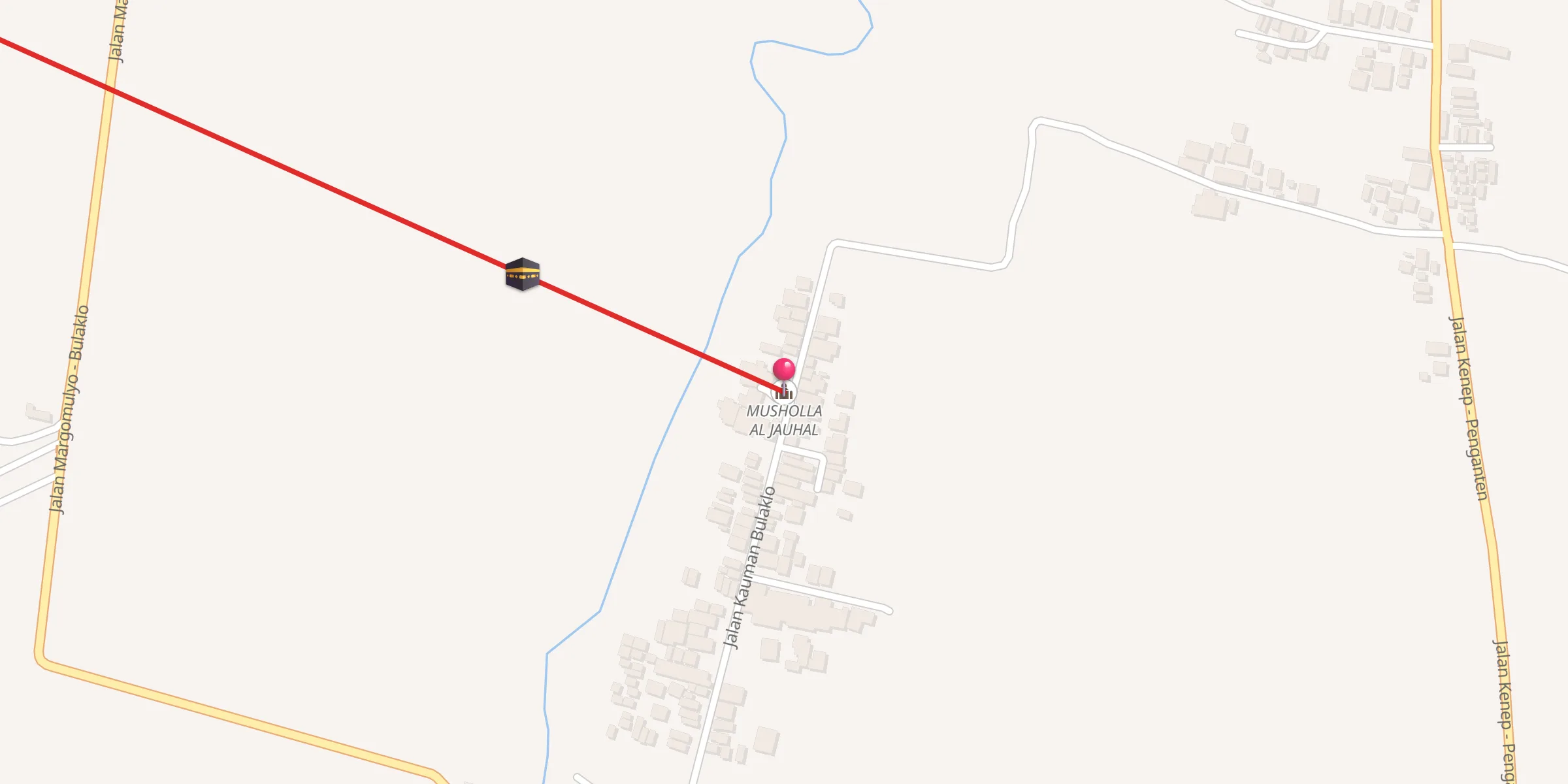 Carte de localisation : MUSHOLLA AL JAUHAL