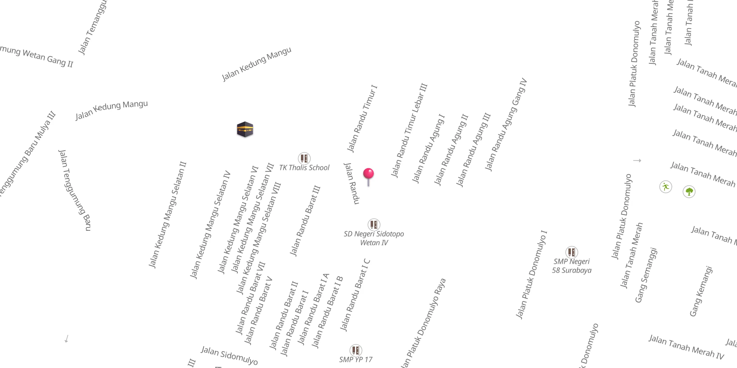 Carte de localisation : Masjid Nurul Huda