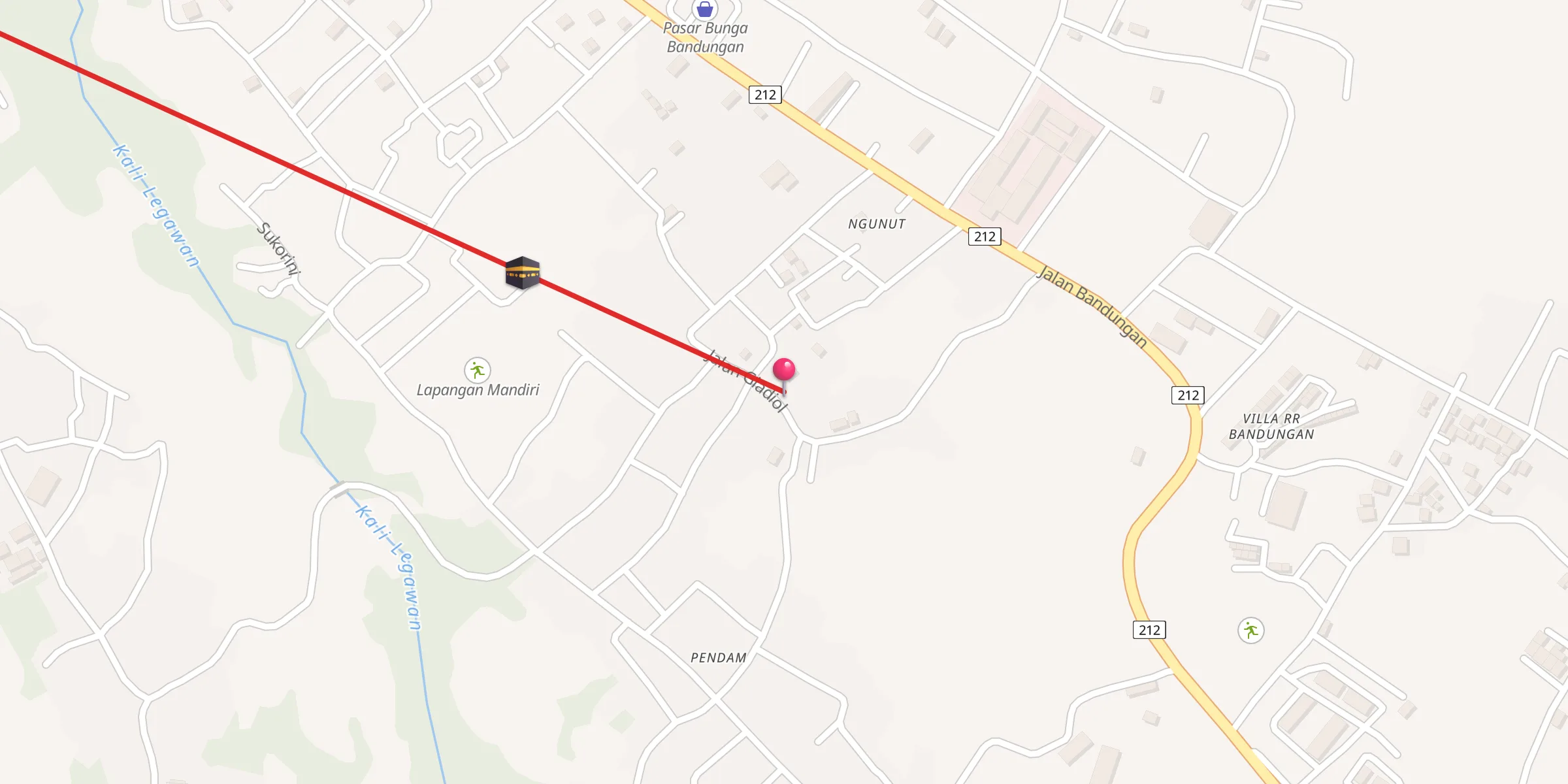 Carte de localisation : Al Amin