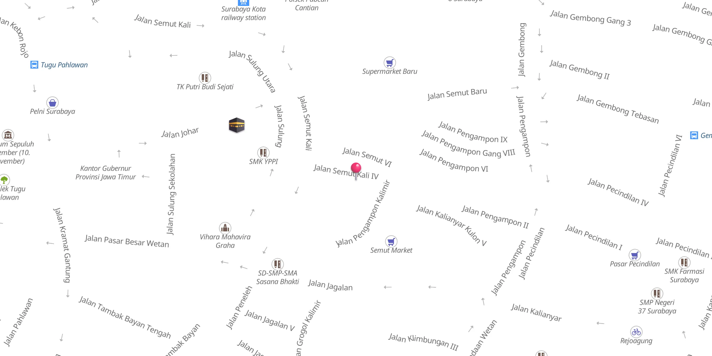 Carte de localisation : Masjid Miftahus Sholeh