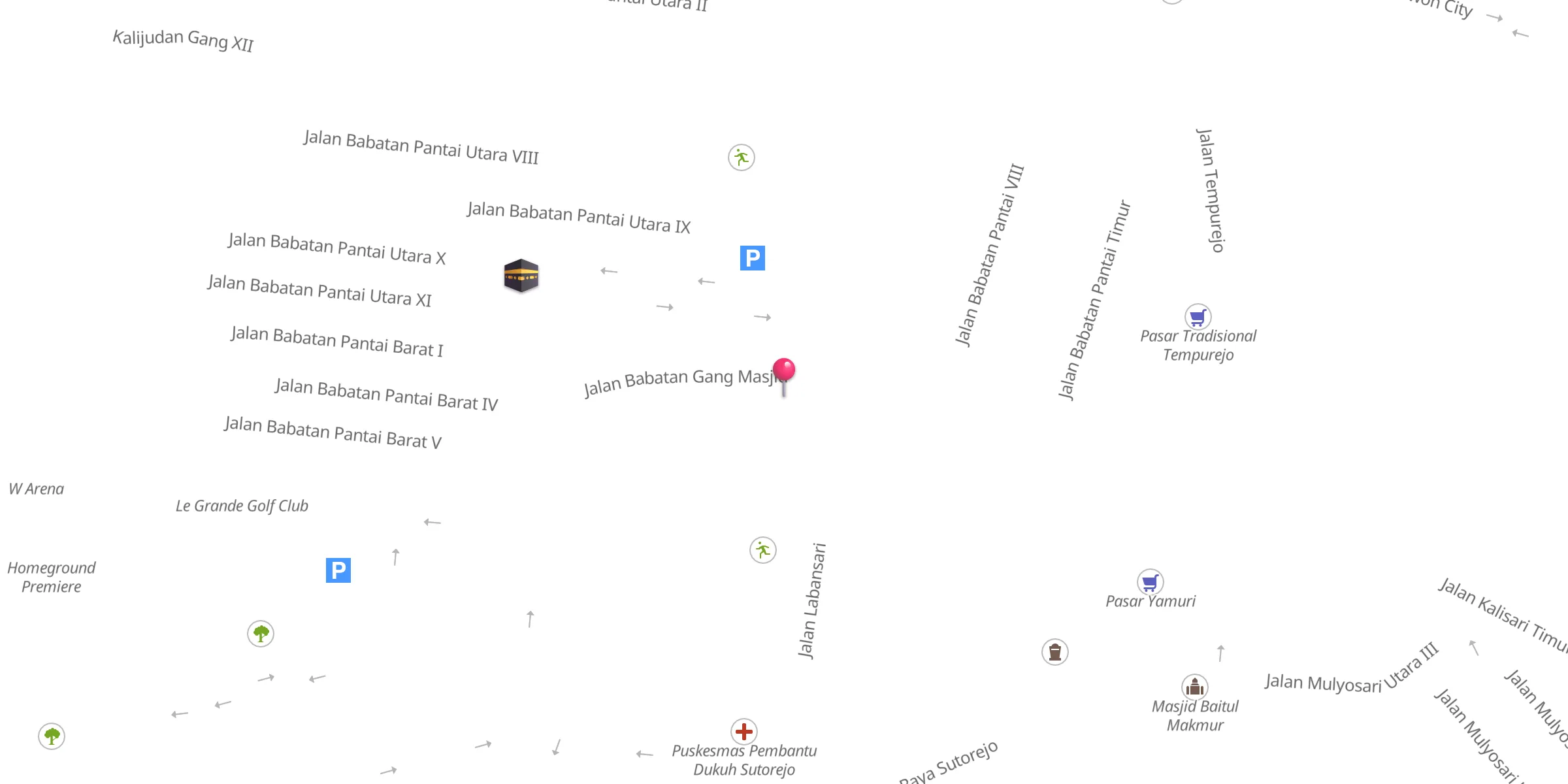 Carte de localisation : Majid Darussalam