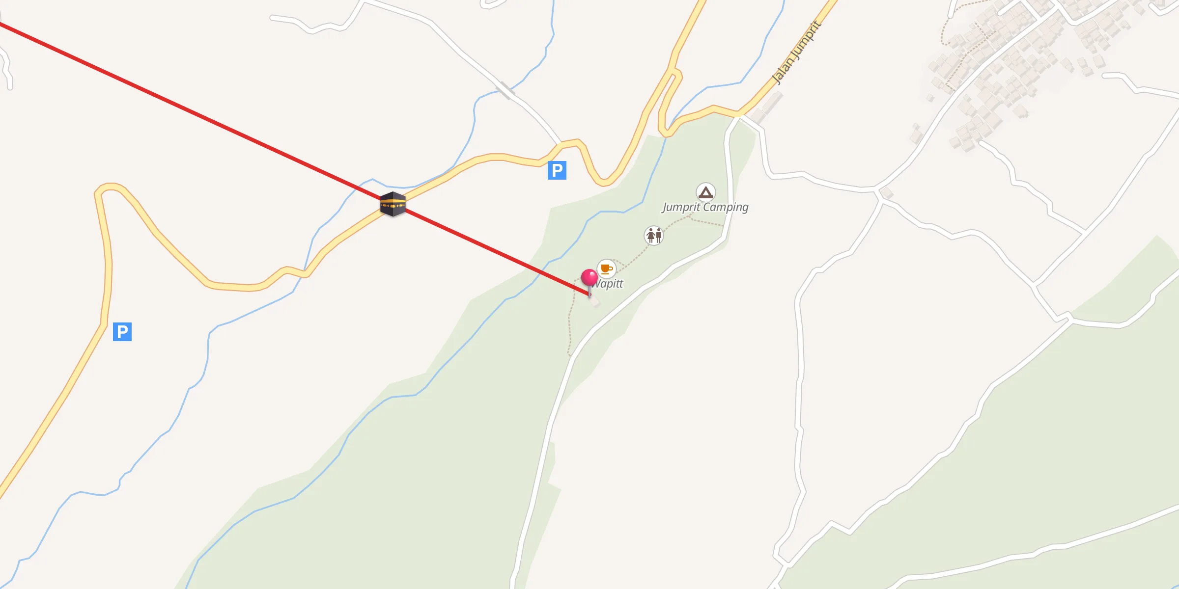 Carte de localisation : Mushala Wapitt