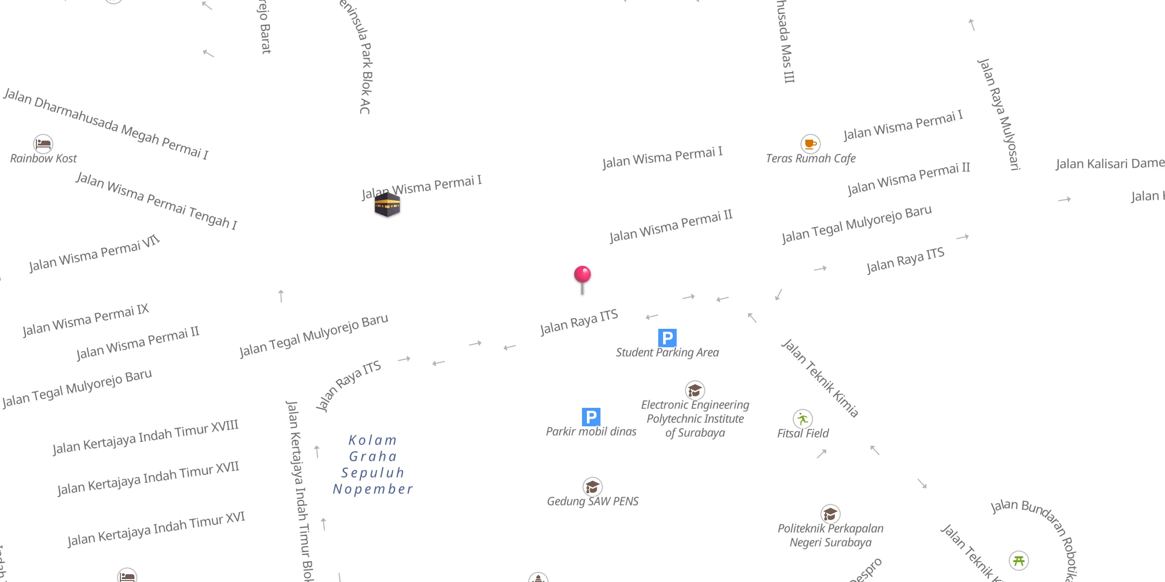 Carte de localisation : Masjid Ahmad Yani