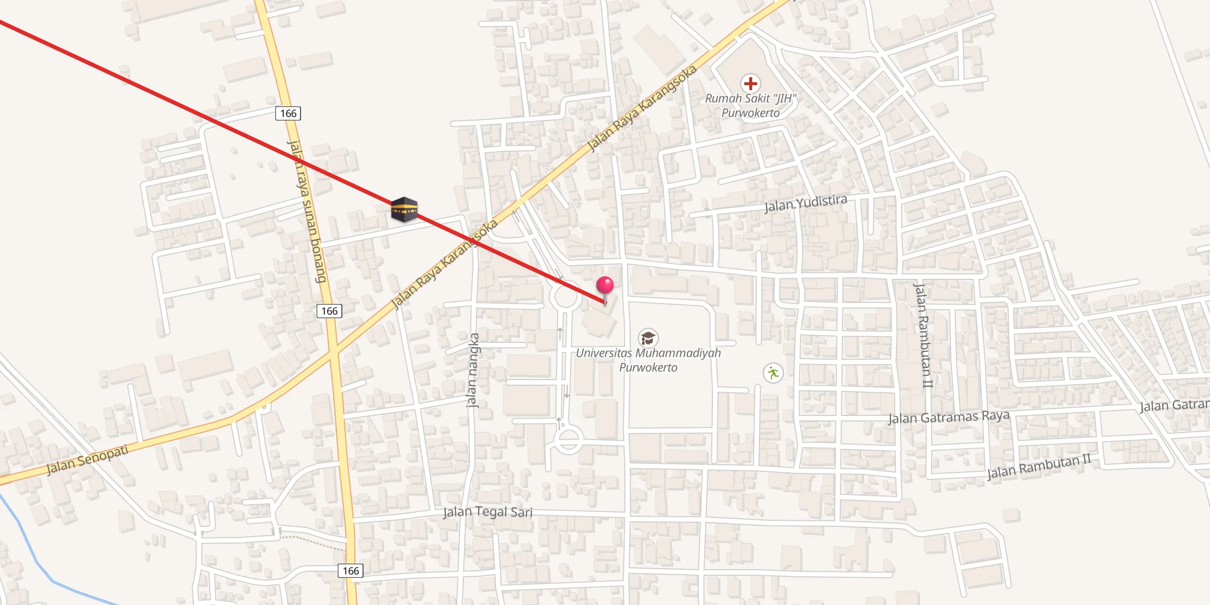 Carte de localisation : Masjid UMP