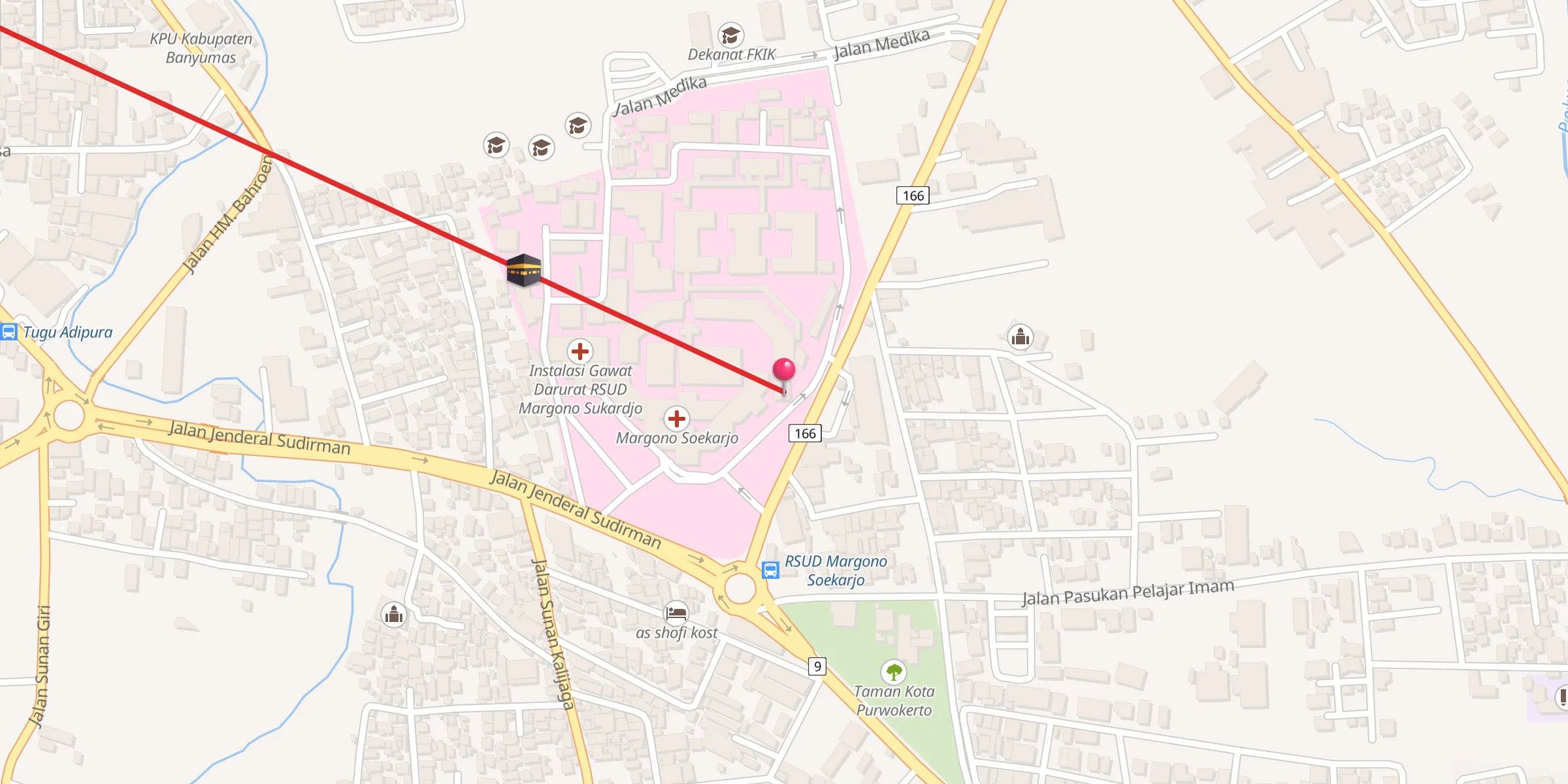 Carte de localisation : as syifa