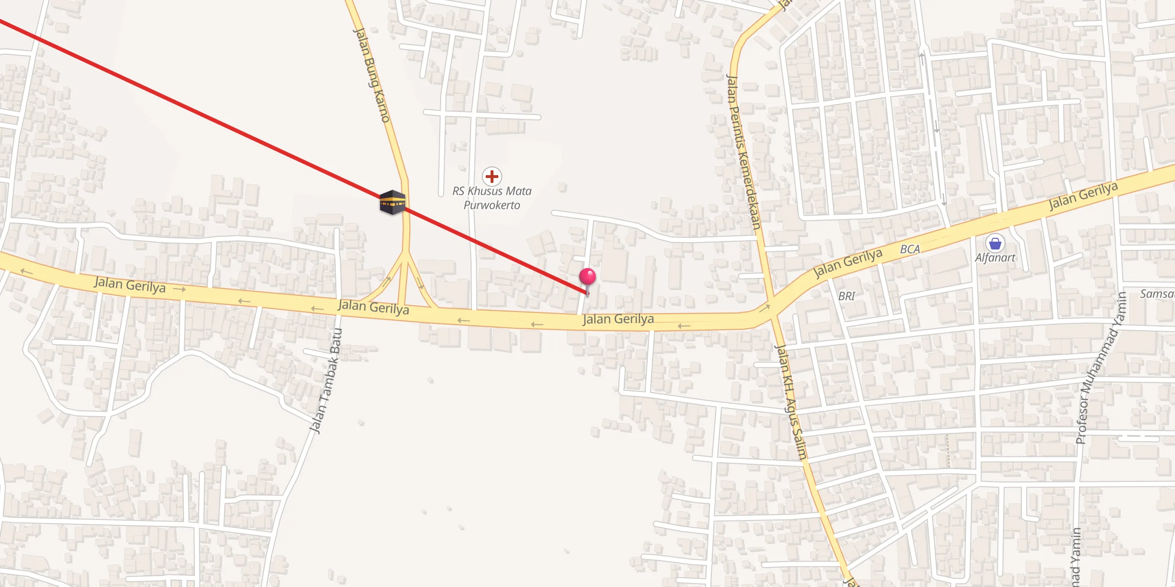 Carte de localisation : Masjid Tanjung Elok