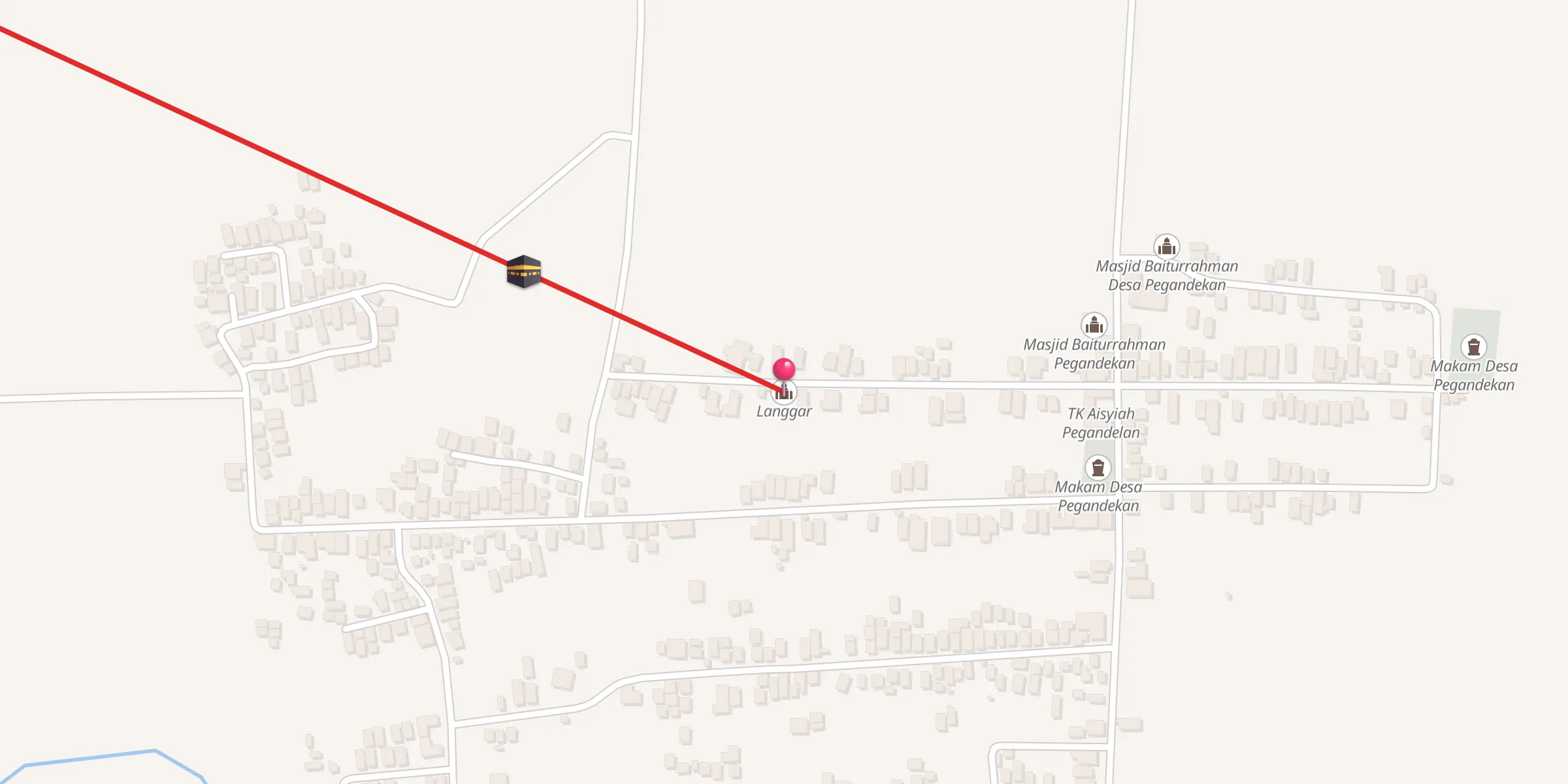 Carte de localisation : Langgar