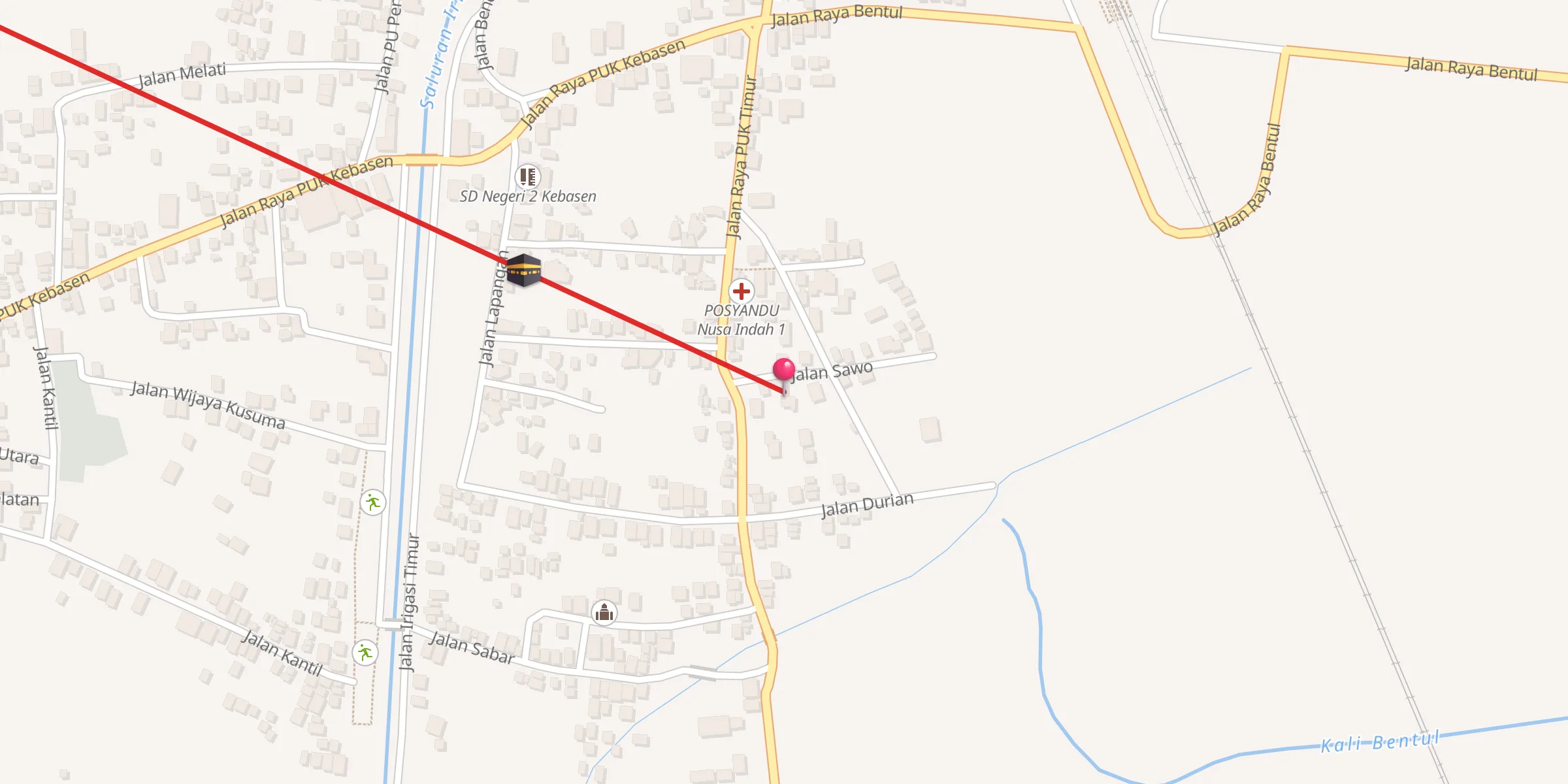 Carte de localisation : Mushalla