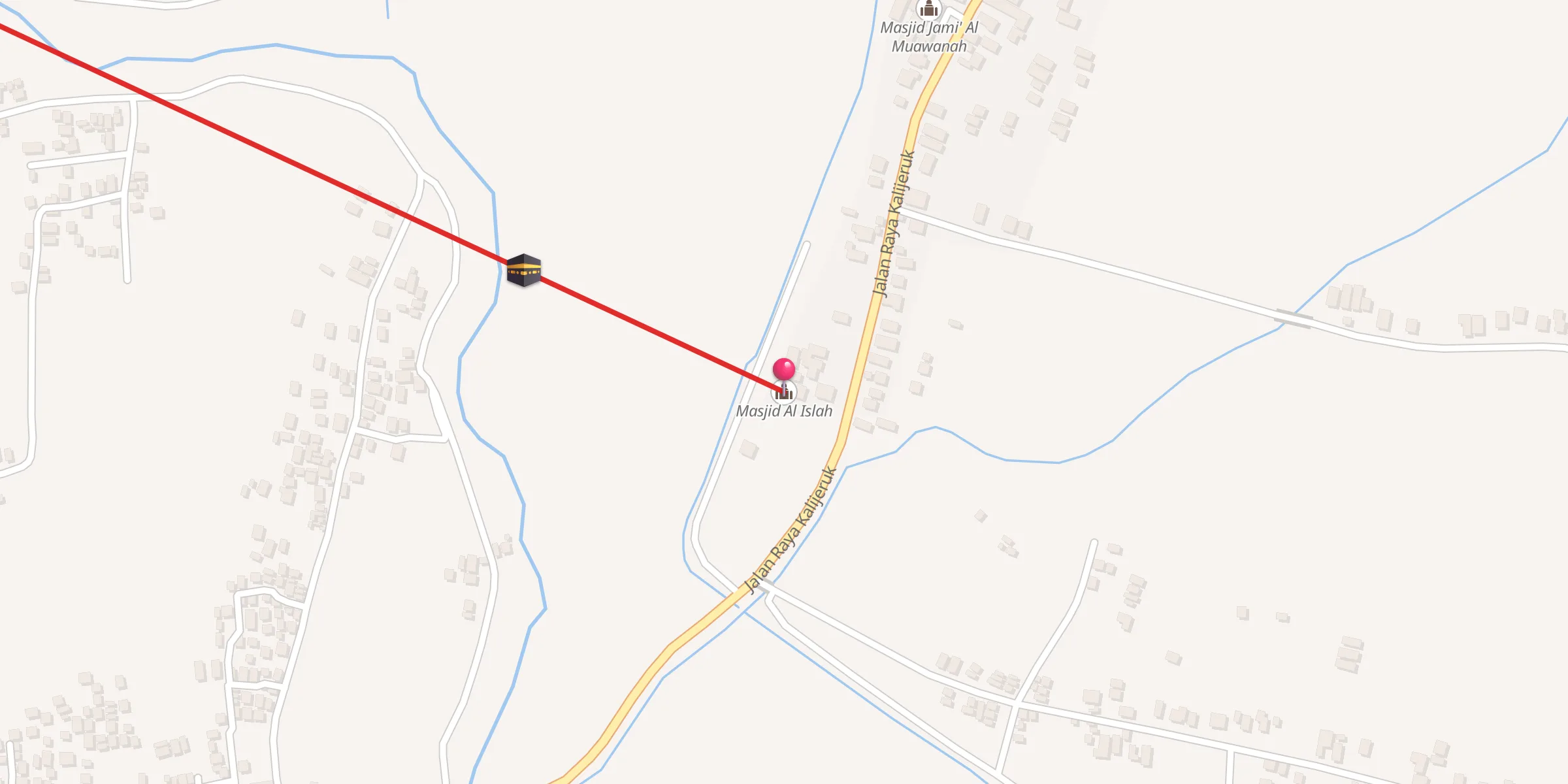 Carte de localisation : Masjid Al Islah